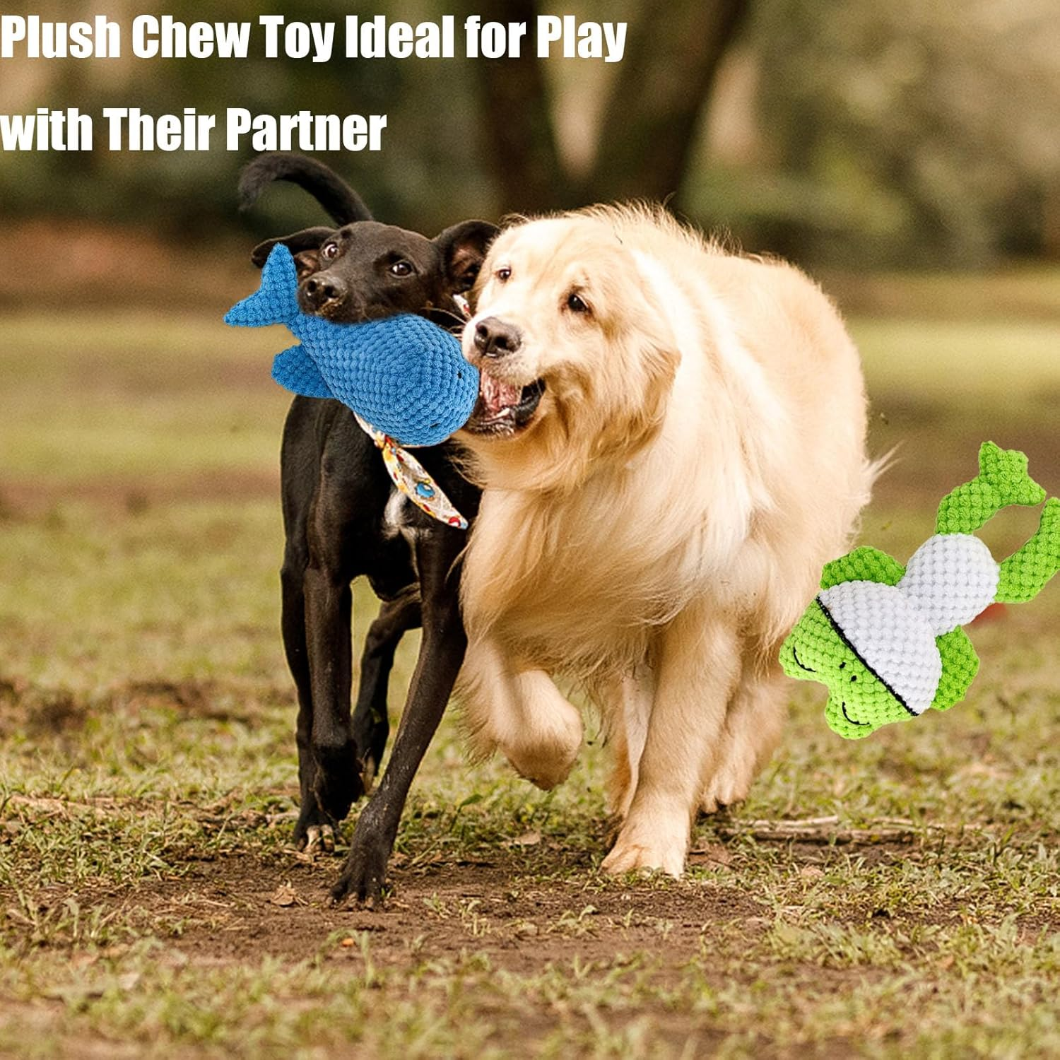 Plush Squeaky Cat Animal Toys Soft Durable Chick Frog Set Perfect for Dogs Birds Pets Keep Busy Training Birthday Reward Gift Aovrmuz image number 1