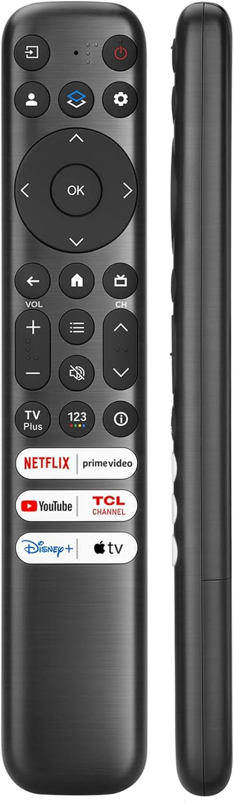 Replacement TCL TV Remote Control for 4K & 8K Tvs &ndash; No Voice Function (RC813) image number 3