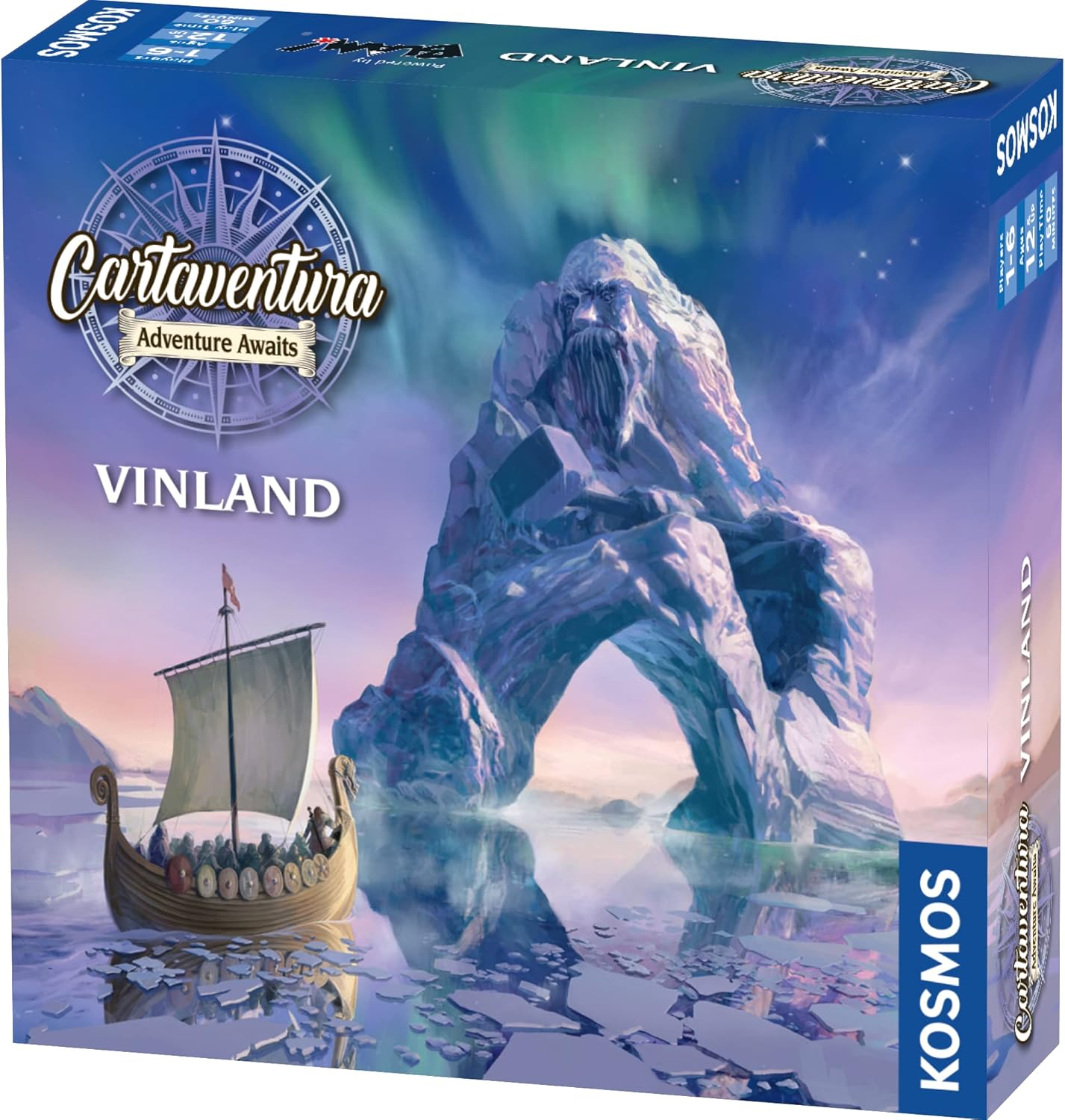 Thames & Kosmos Cartaventura Vinland Board Game image number 3