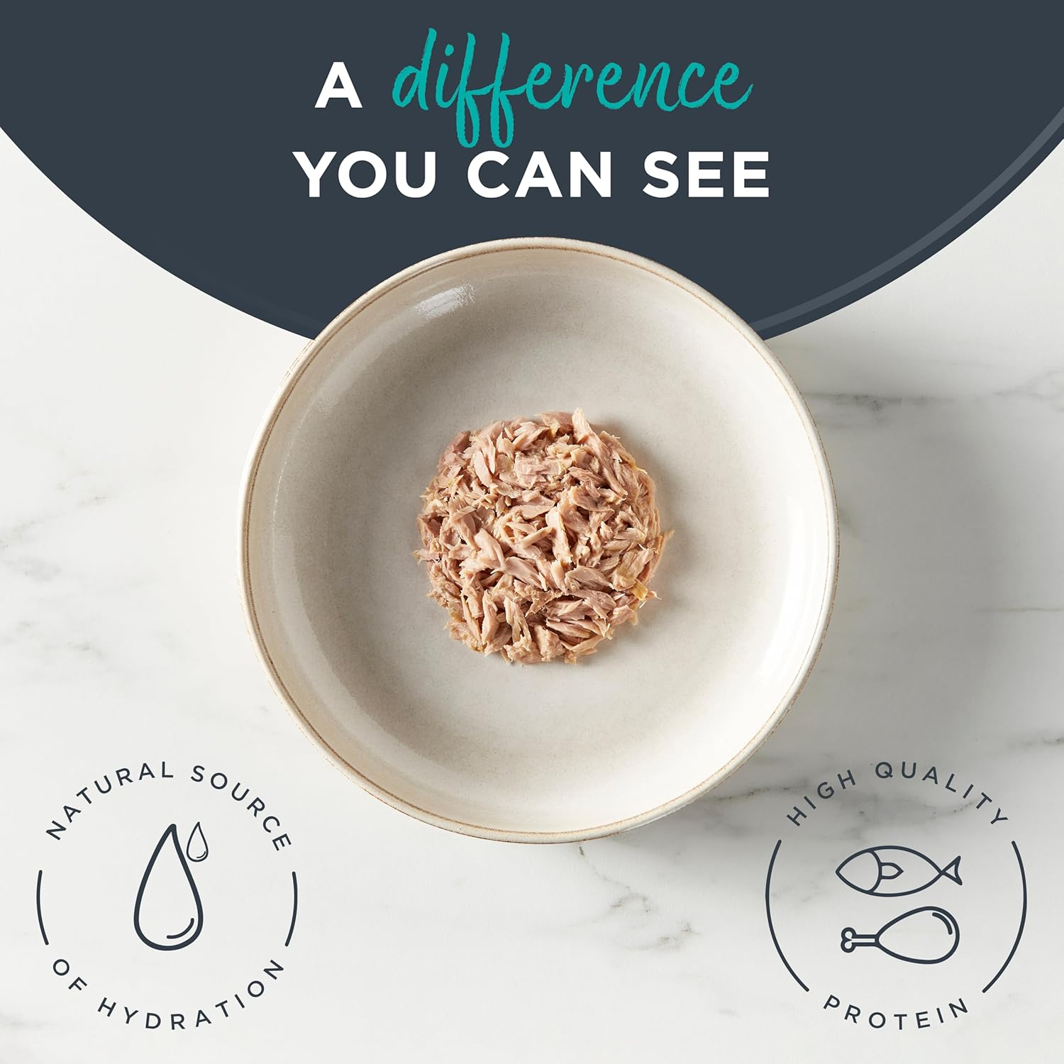 Reveal Natural Wet Cat Food, 24 Count, Grain Free, Limited Ingredient Canned Food for Cats, Tuna in Broth, 70G Tins image number 5