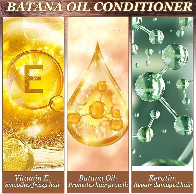 EASYNICE Raw Batana Oil for Hair Care，Unrefined Pure Batana Oil for All Hair Types in Men & Women（1Pcs） image number 6
