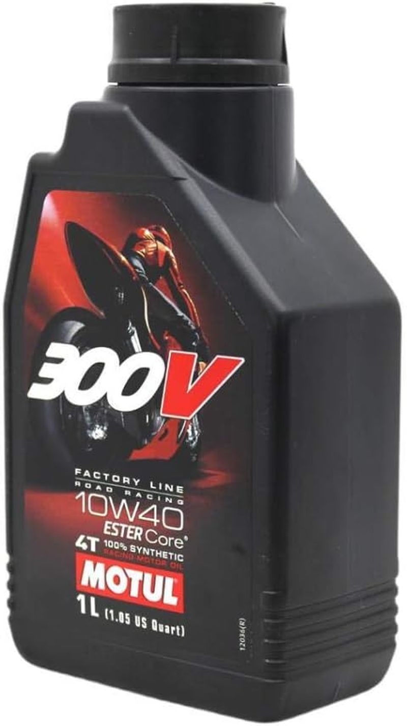 Motul 300V 4T Factory Line 10W-40 Synthetic Oil 1 Liter (104118) image number 2