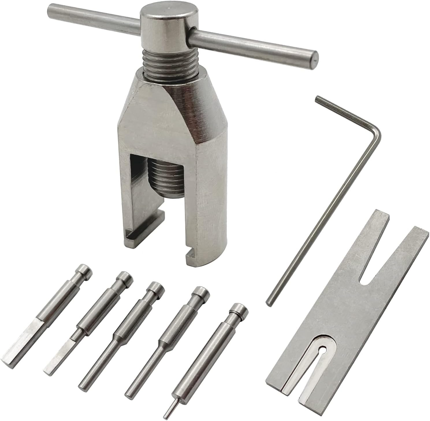 YGFRSTO RC Modeling Tool - Motor Pinion Gear Puller Remover Set - Aluminium Material - Aluminum Alloy Handle image number 3