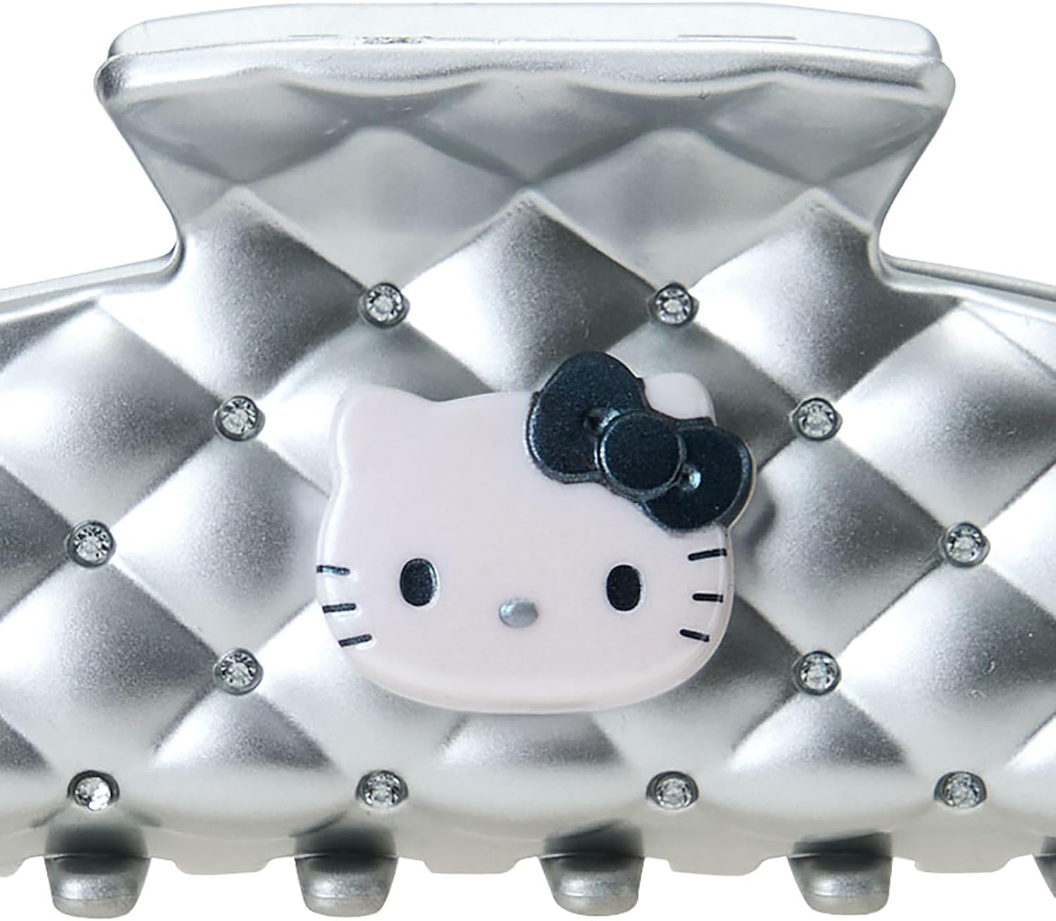 Sanrio 159158 Hello Kitty Hair Clip, ABS Resin Hair Accessory - Black image number 6