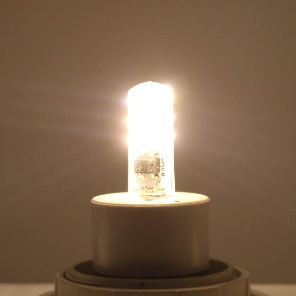 &reg;, 5 X G4 LED Light Bulbs 1.5 Watt AC 220-240 V Warm White 3000 K LED Bulbs 24 SMD 3014 Leds 360&deg; Beam Angle (220 V) Comfortable Anniversary image number 3