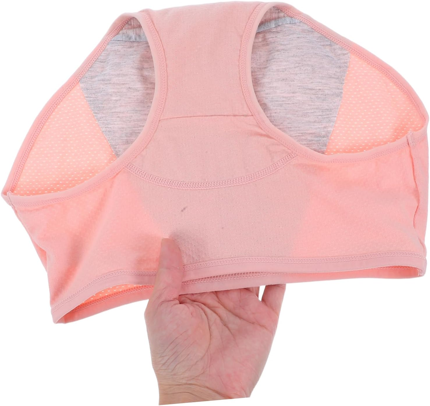 Beavorty 4Pcs Cotton Period Underwear for Women Leakproof Breathable Hipster Panties Heavy Flow Maternity High Waist Soft Comfortable Briefs image number 6