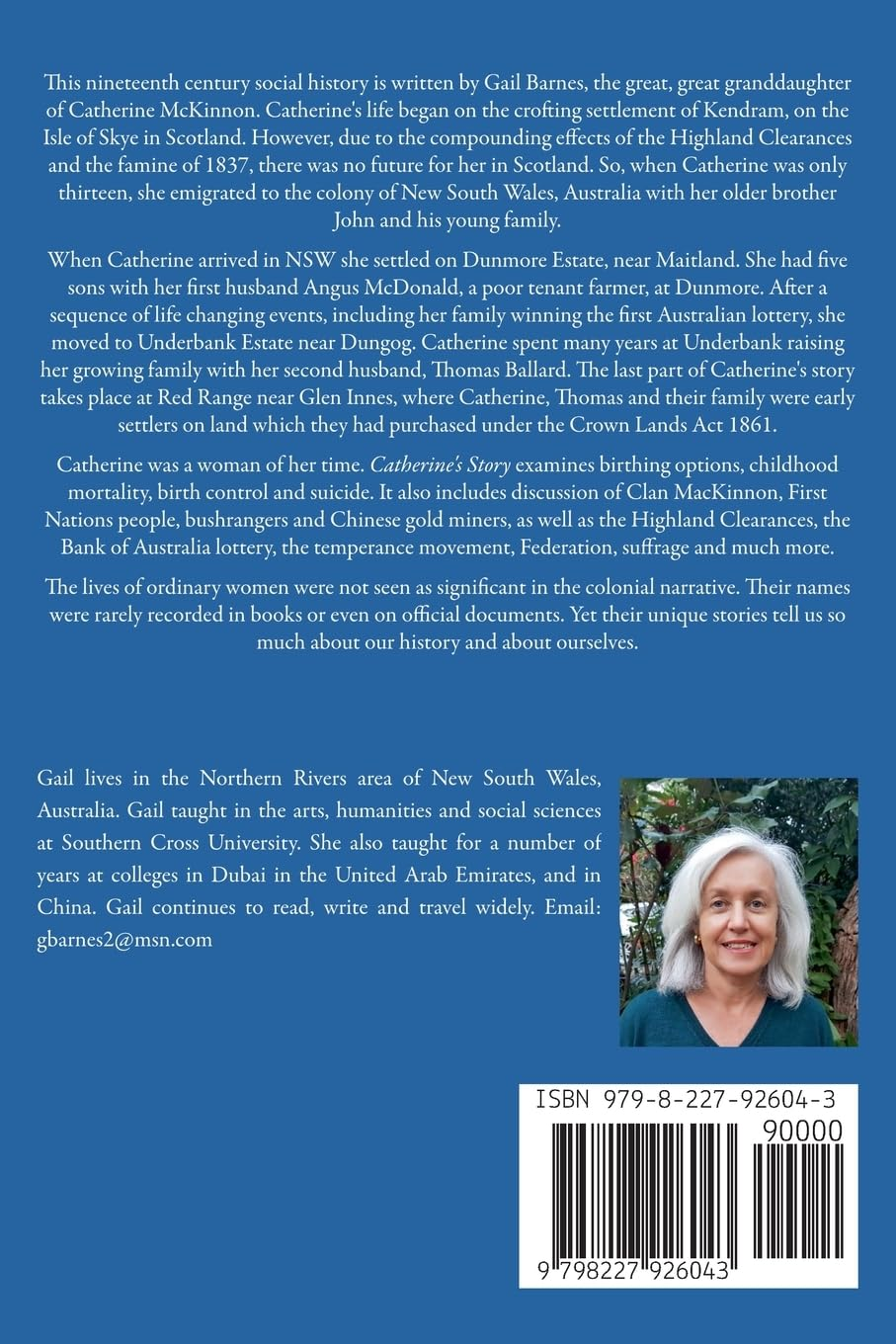 Catherine'S Story: from a Childhood on the Isle of Skye to Life in the Colony of New South Wales image number 1