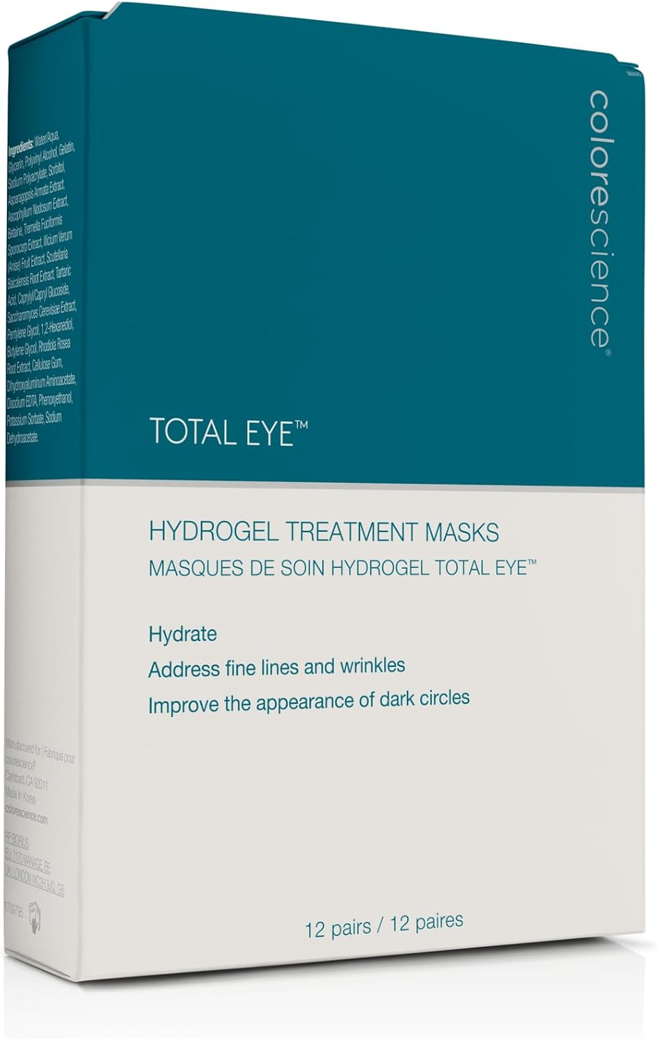 Colorescience Total Eye Hydrogel Treatment Masks, 12 Ct. image number 4