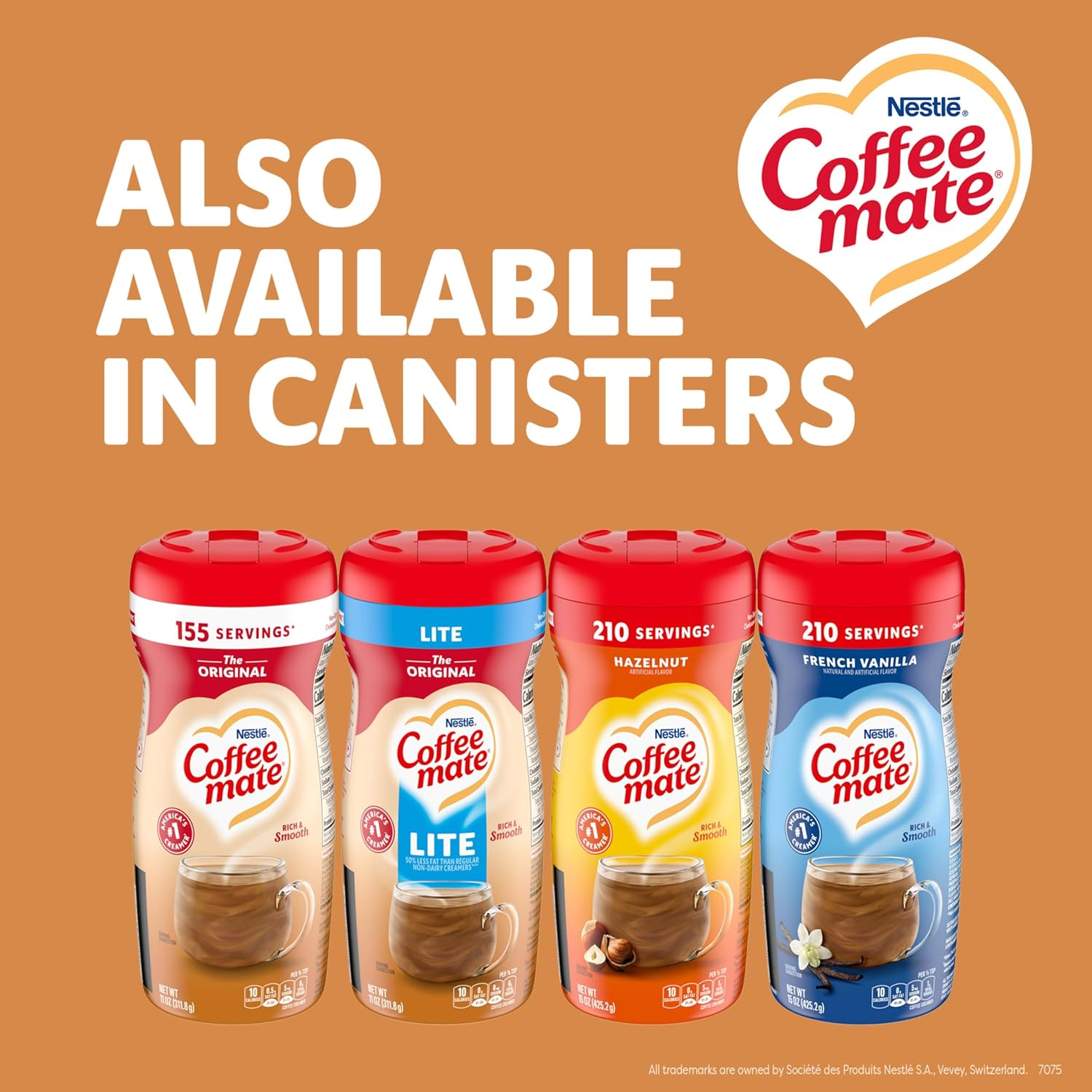 Nestle Coffee-Mate Coffee Creamer, Original Powdered Packets, 3G , 50-Count Boxes (Pack of 20) image number 4