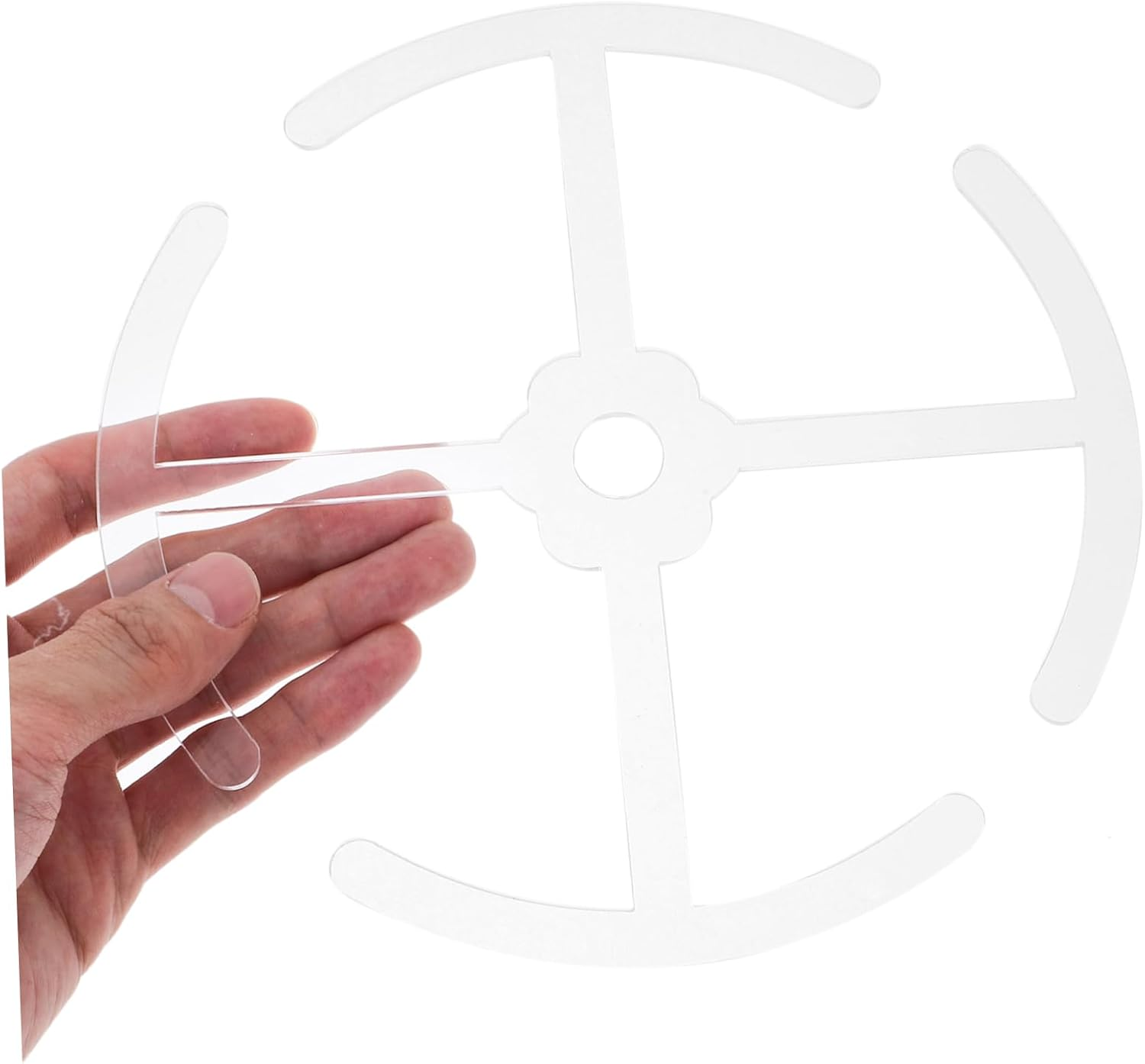 ORFOFE 4Pcs Plant Stem Holders for Indoor Support Versatile Climbing Support for Flowers and Bonsai Easy Installation Acrylic Stems Holder for Indoor Gardening image number 2