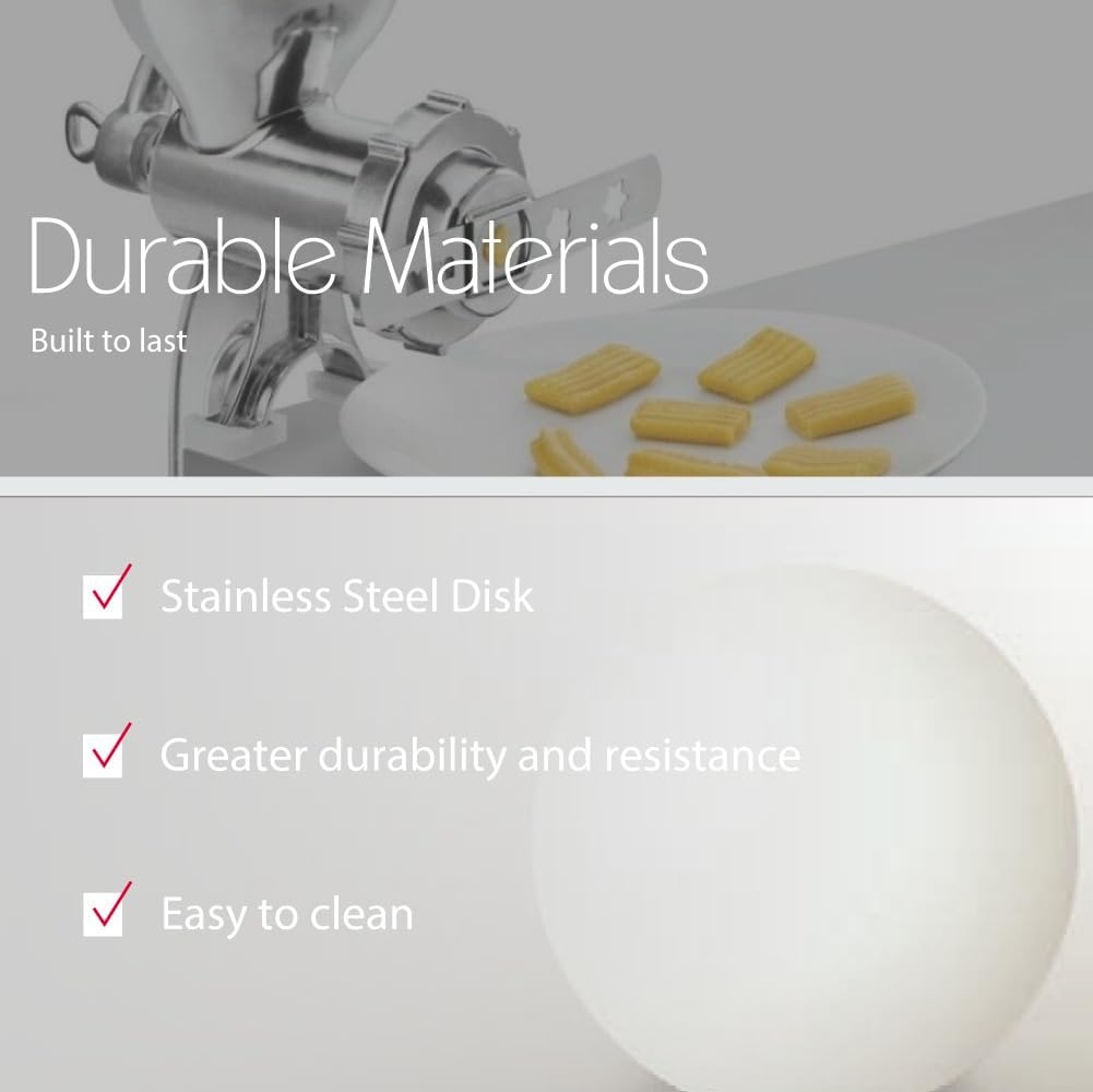 Metaltex Meat Grinder, Aluminium, Silber, 10 X 14 X 26.5 Cm, Pack of 1 image number 2