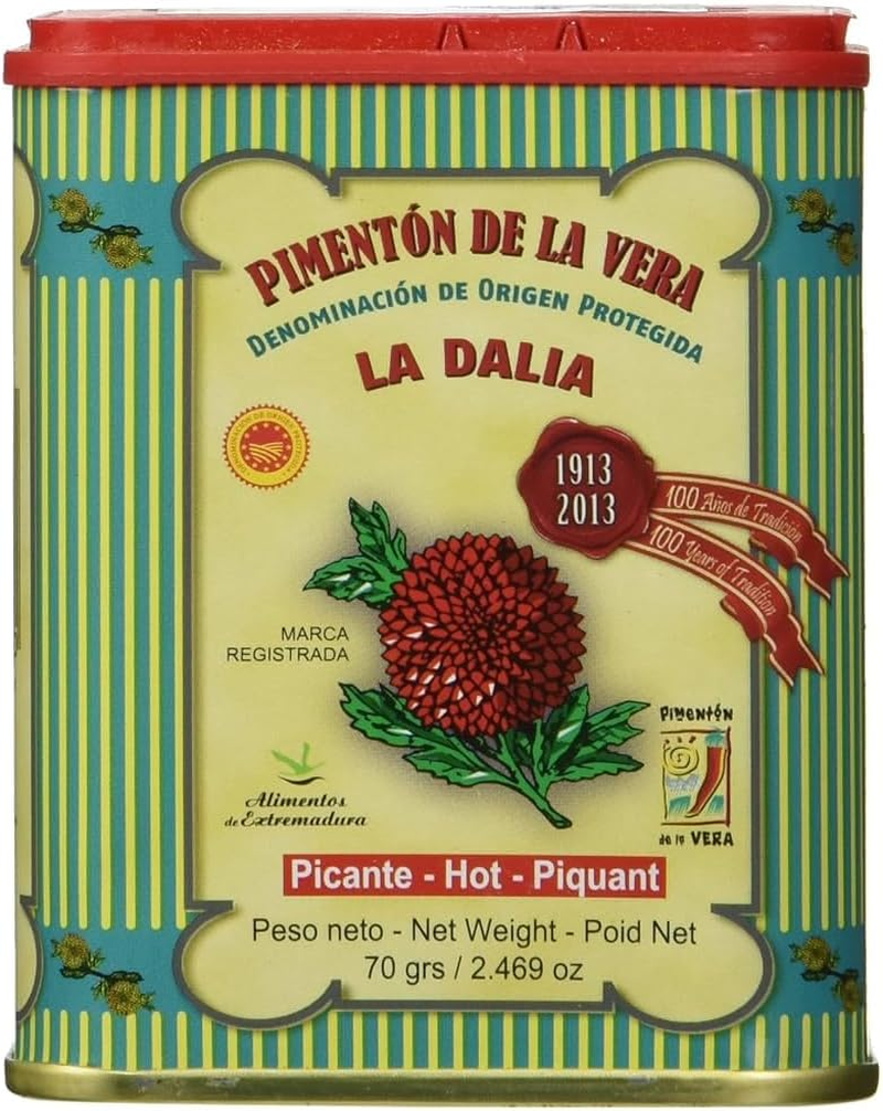 La Dalia Spanish Hot Smoked Paprika 70G - 70 G