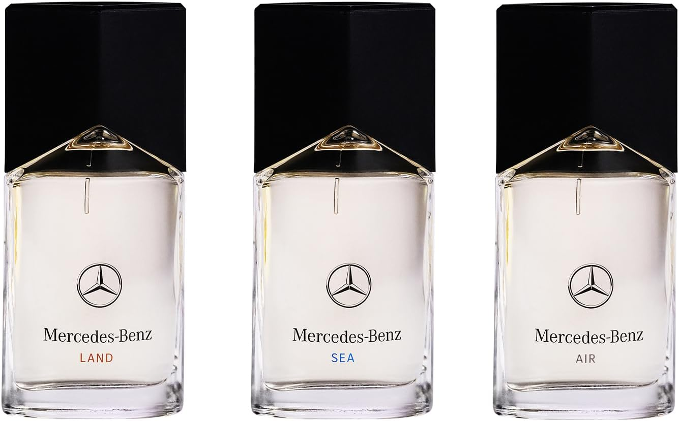 Mercedes Benz Lsa by Mercedes-Benz for Men - 3 Pc Gift Set 1.01Oz Land EDP Spray, 1.01Oz Sea EDP Spray, 1.01Oz Air EDP Spray image number 5