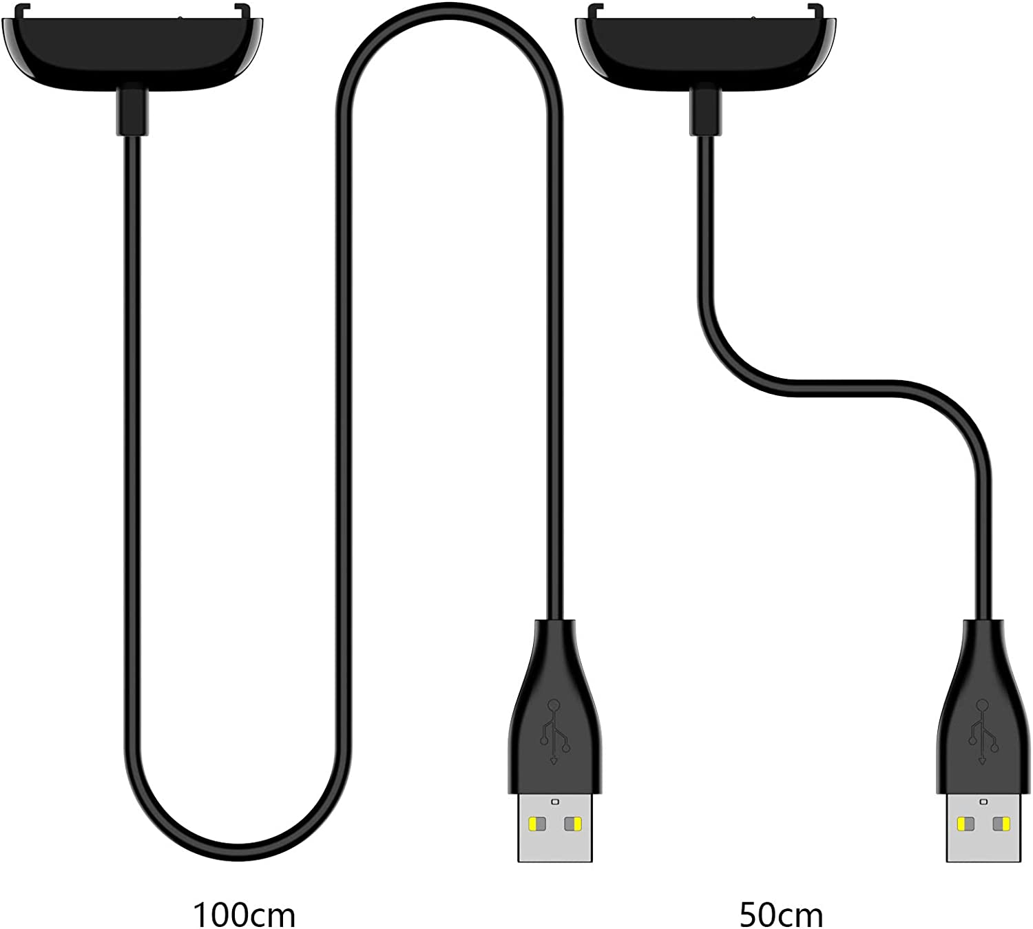 50CM Long Magnetic Charger for Fitbit Inspire 2 Chargers & Fitbit ACE 3 Charger, 50CM Cord Replacement USB Charging Cable Dock for Fitbit Inspire 2/Fitbit ACE 3 Smartwatch Accessories image number 1