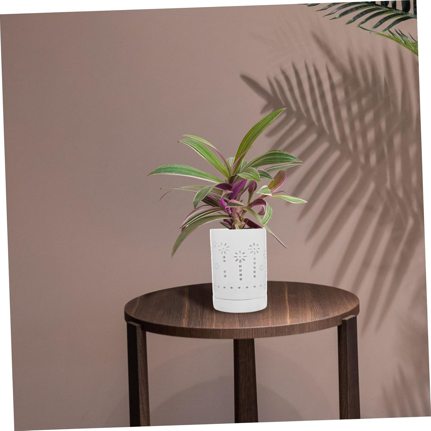Orchid Pot Drainage Breathable Orchid Planter for Use and Lightweight Flower Container Sunflower Design image number 3