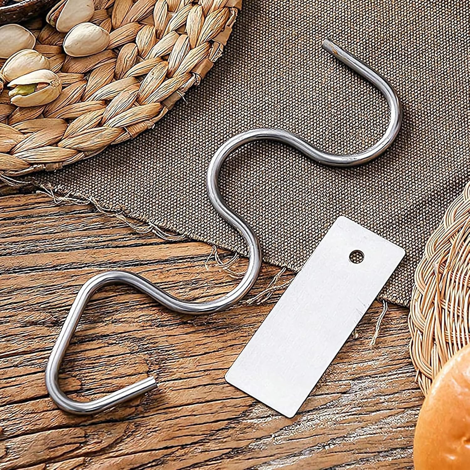 Peanut Butter Stirrer - Mixer Tool, Multipurpose Stainless Steel Nut Butter Manual Churner Gadgets Jam Stirring Tools, Nut Butter Stirrer Tool for Mixing Various Butter, Peanut, Almond for Kitchen image number 4