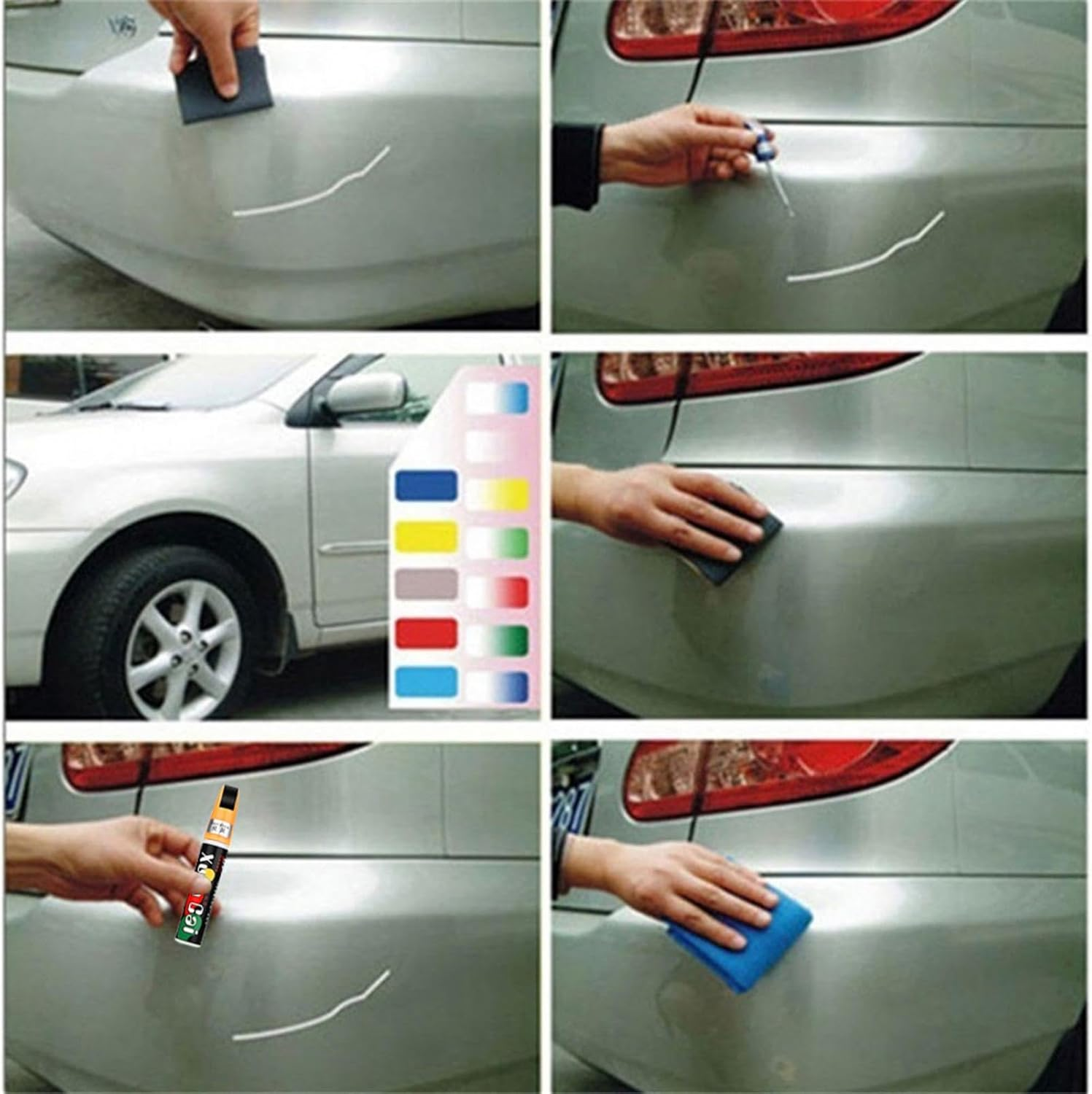 Scratch Repair, Automotive Scratch Remover for Scratches, Special Purpose Paint Tool Professional Care for Various Autos image number 6