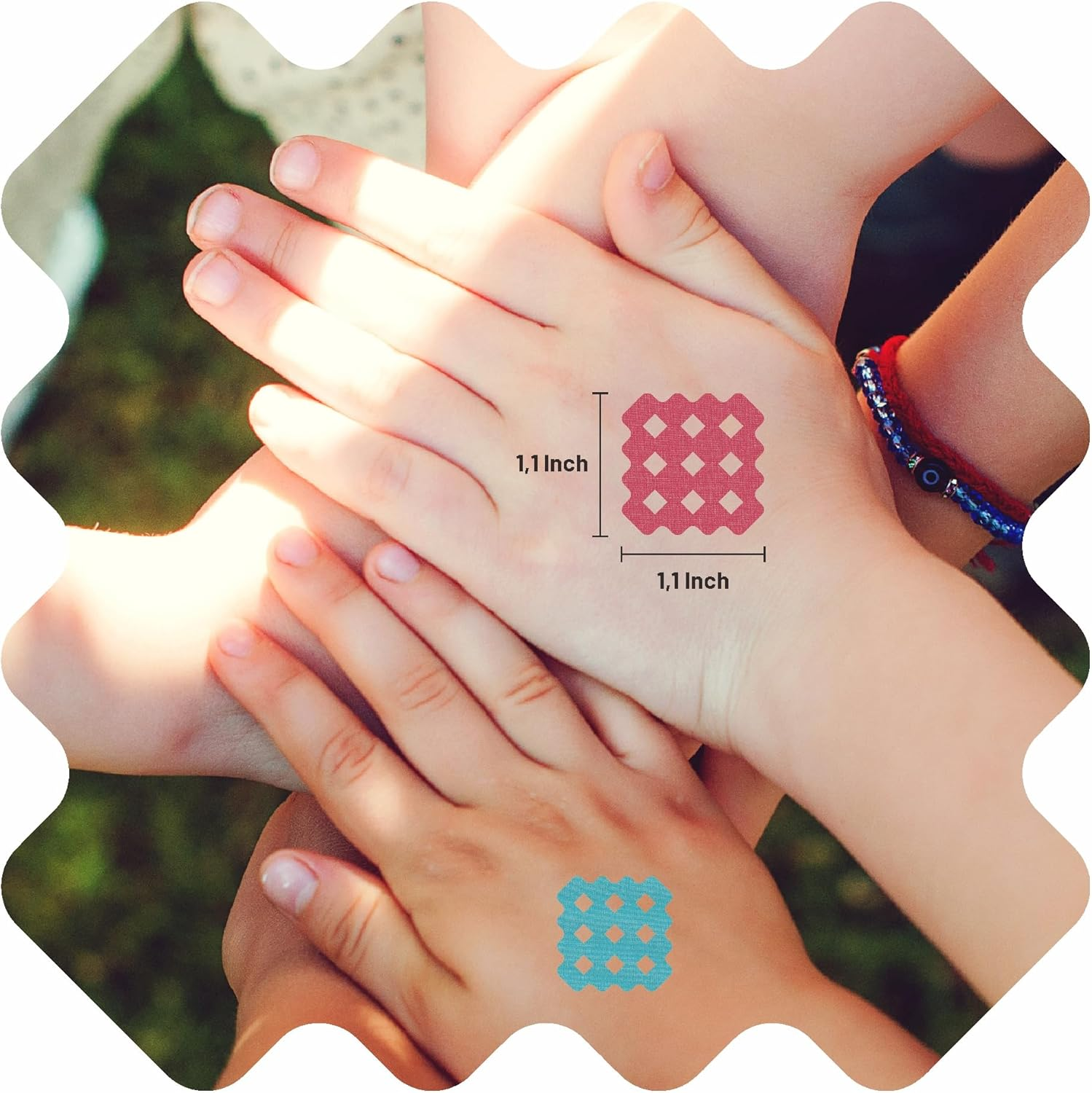 NATPAT Magic Patch Itch Relief Stickers - Insect Bite Patch for Mosquitos, Ticks, Midges, Sandflies, and Bed Bug Bites - Buzzpatch - 30 Count image number 4