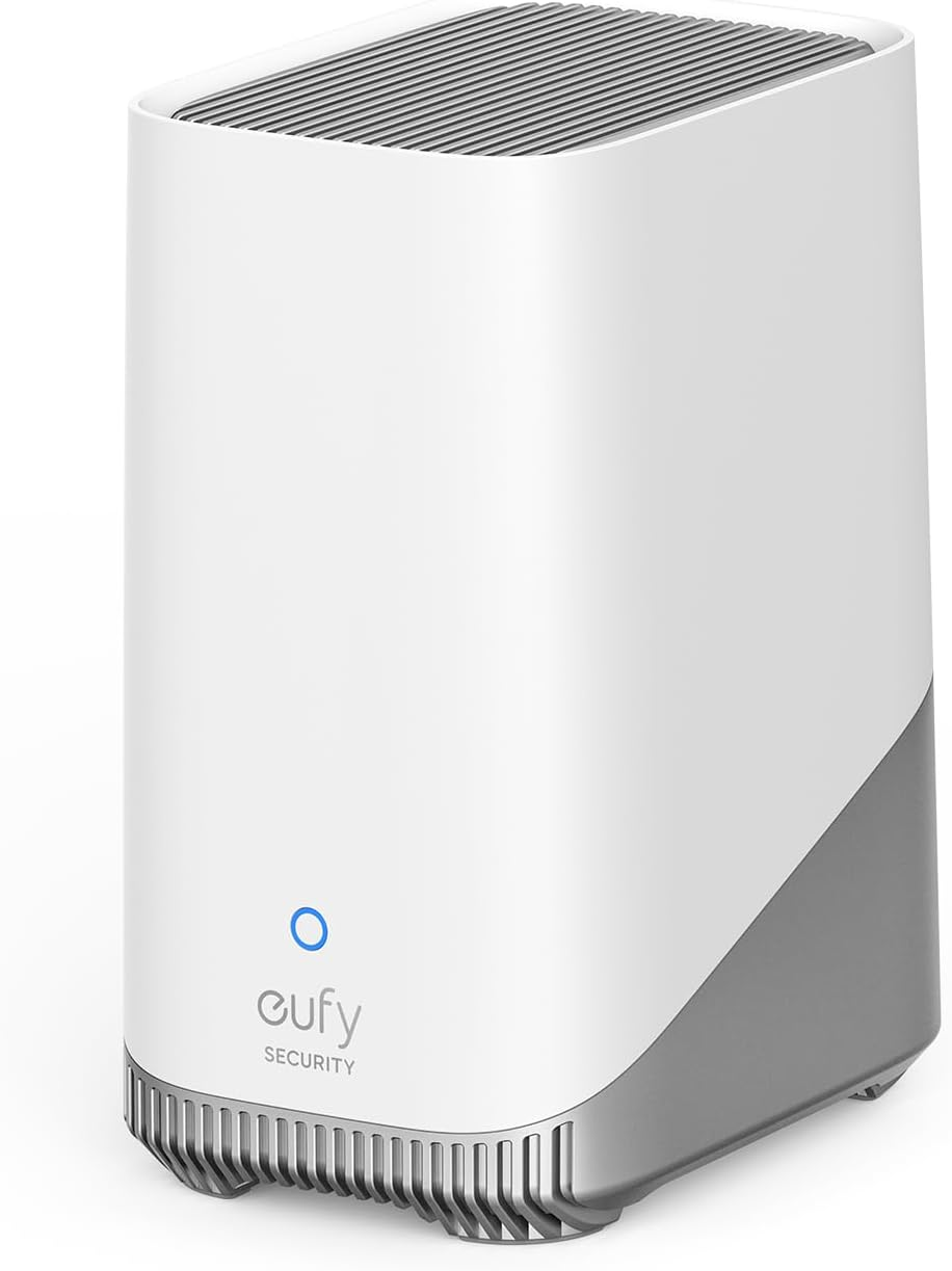 Eufy Security Homebase S380 (Homebase 3),Eufy Edge Security Center, Local Expandable Storage up to 16TB, Product Compatibility, Advanced Encryption,2.4 Ghz Wi-Fi, No Monthly Fee