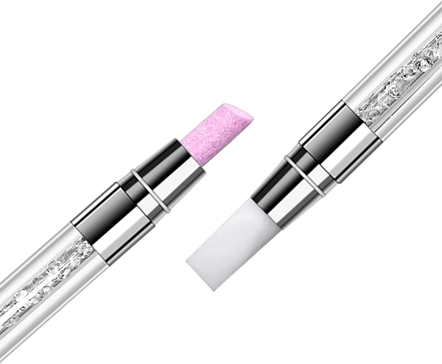 NOOVES Nails Quartz Dual Stick - Quartz Tip and Rubber, Multicoloured, One Size image number 3