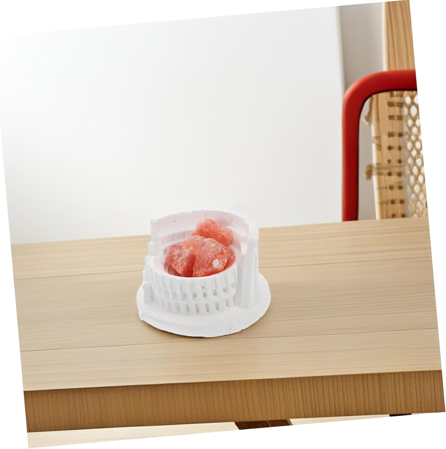 FOMIYES 1Set Salt Crystal Aromatherapy Diffuser Stone for Home Office and Car Handmade Fragrance Stone for Relaxation and Calming Ambiance