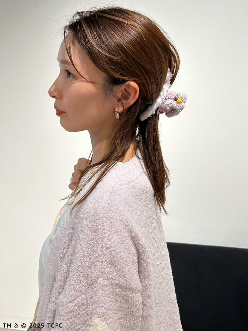 Snidel Home SHGG254244LAVF Knit Hair Clip image number 3