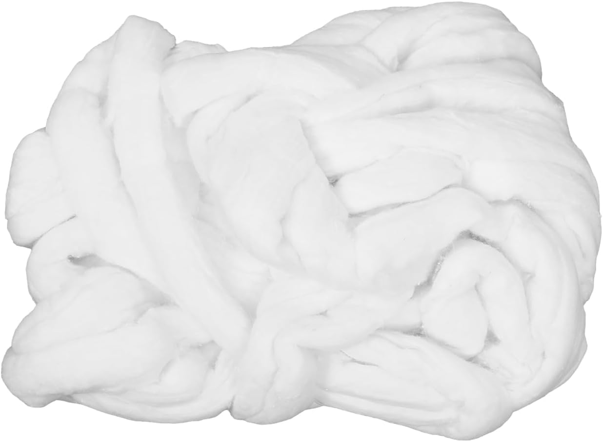 FRCOLOR Professional Cotton Roll Coil Cotton Strips Beauty Coil Multi-Function Strips for Hair Salon Nail Salon Hairdressing