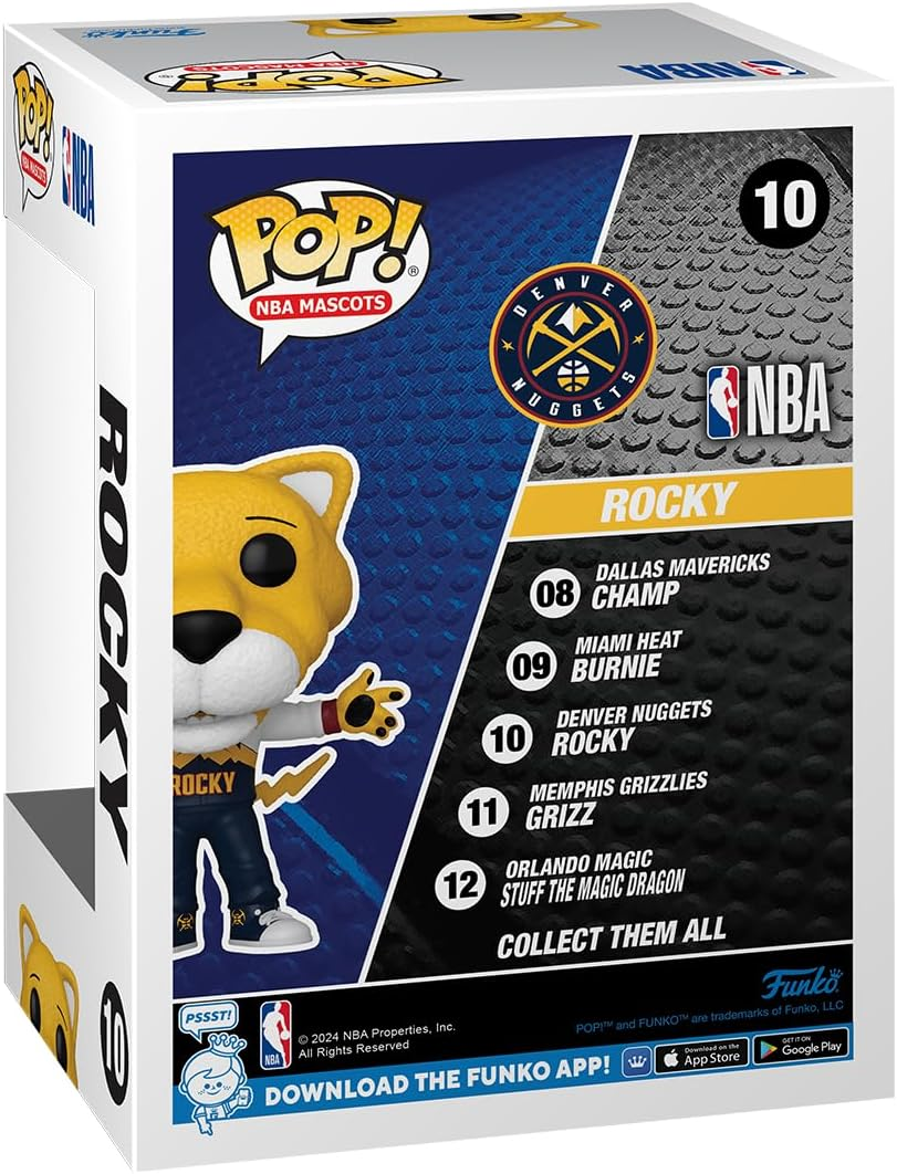 FUNKO POP! NBA: Mascots - Denver - Rocky image number 5