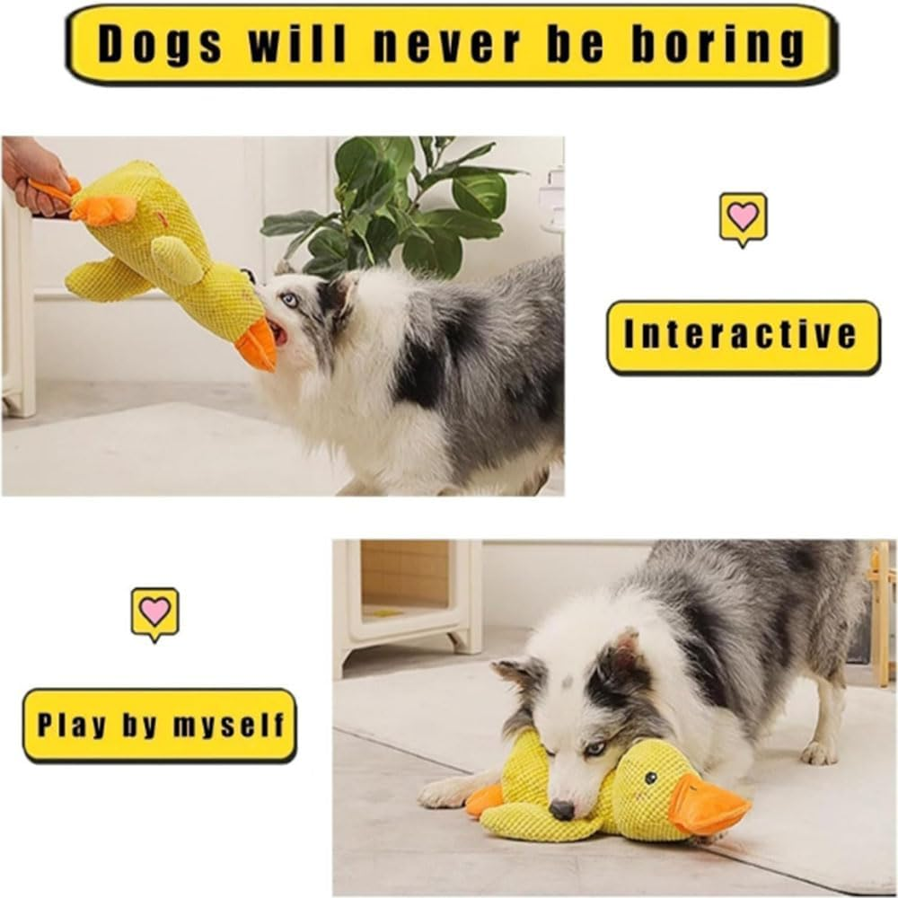 Mellow Dog Calming Duck, Quack Duck Dog Toy image number 3