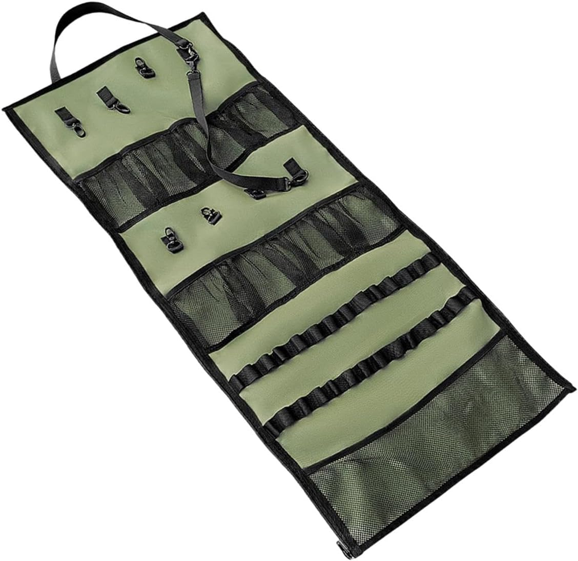 Amagogo Camping Hanging Storage Bag Camping Tableware Storage Bag Portable Tent Canopy Hanging Organizer for Backpacking Hiking image number 3