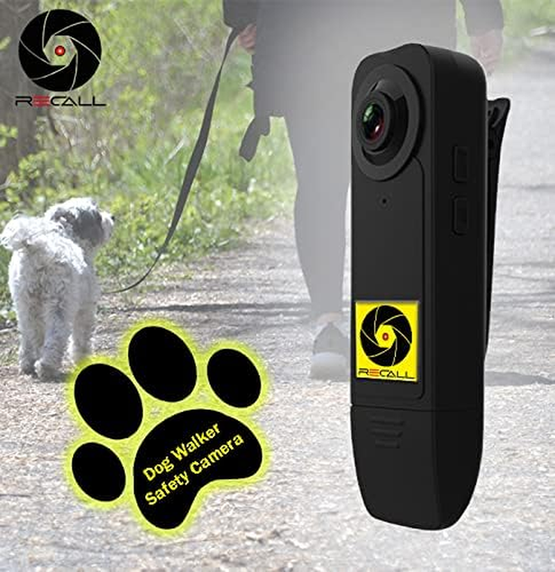 Pirbright Pet Company High Definition D 1080P Dog Walker Walking Body Camera Personal Safety Protection Small Black Clip on Camera Bodycam Pen Cam with 32GB Memory Night Vision image number 3
