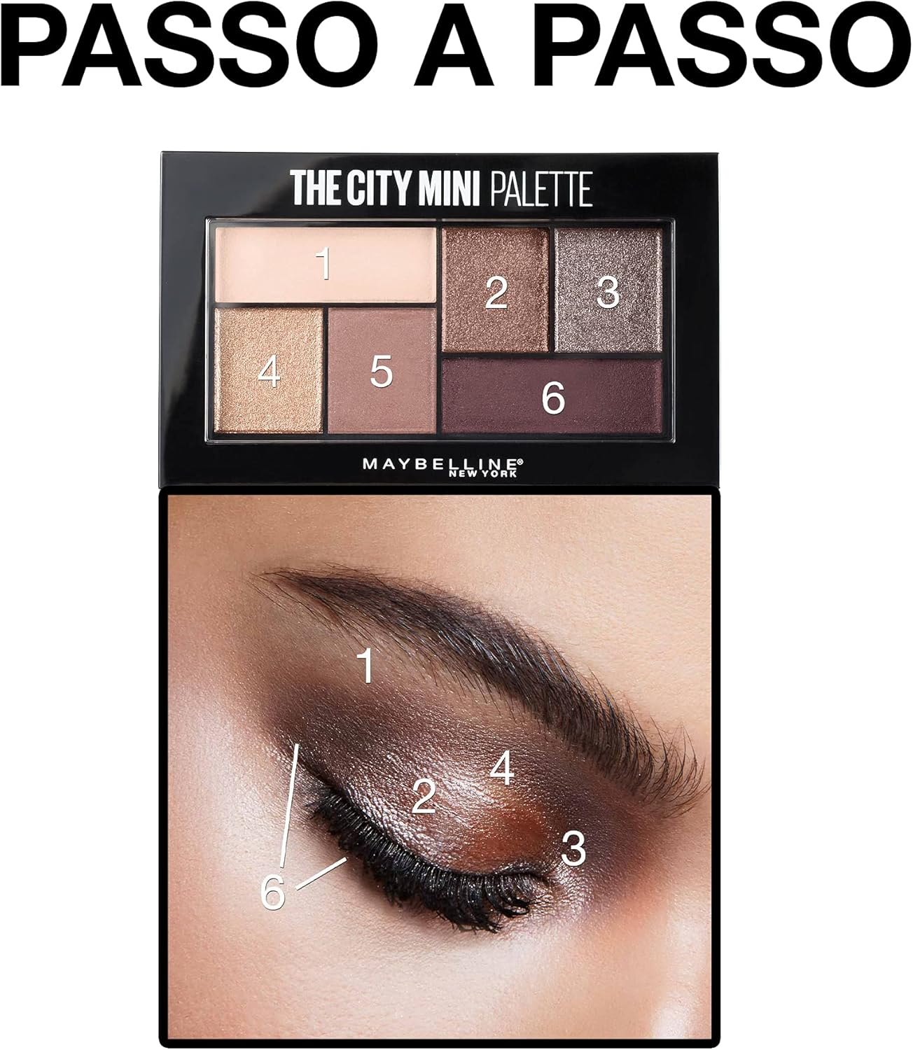 Maybelline New York the City Mini Eyeshadow Palette Makeup, Hi-Rise Sunset, 0.14 Oz. image number 6