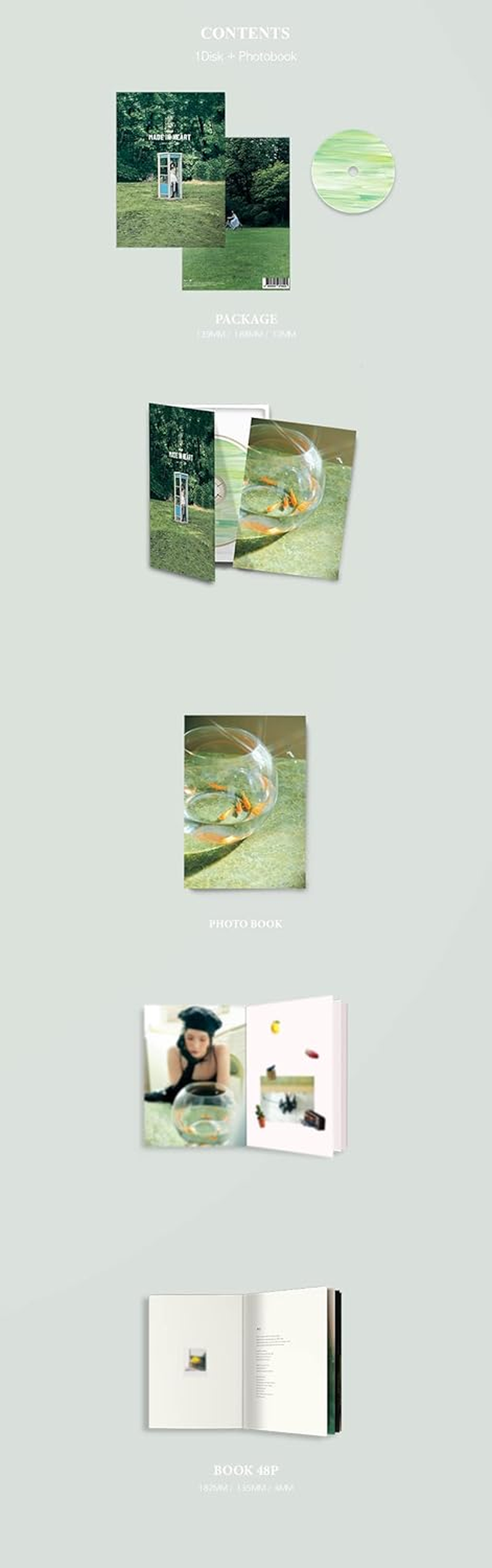 Xooos Made in Heart EP Album Cd+Photobook+Tracking Sealed image number 5