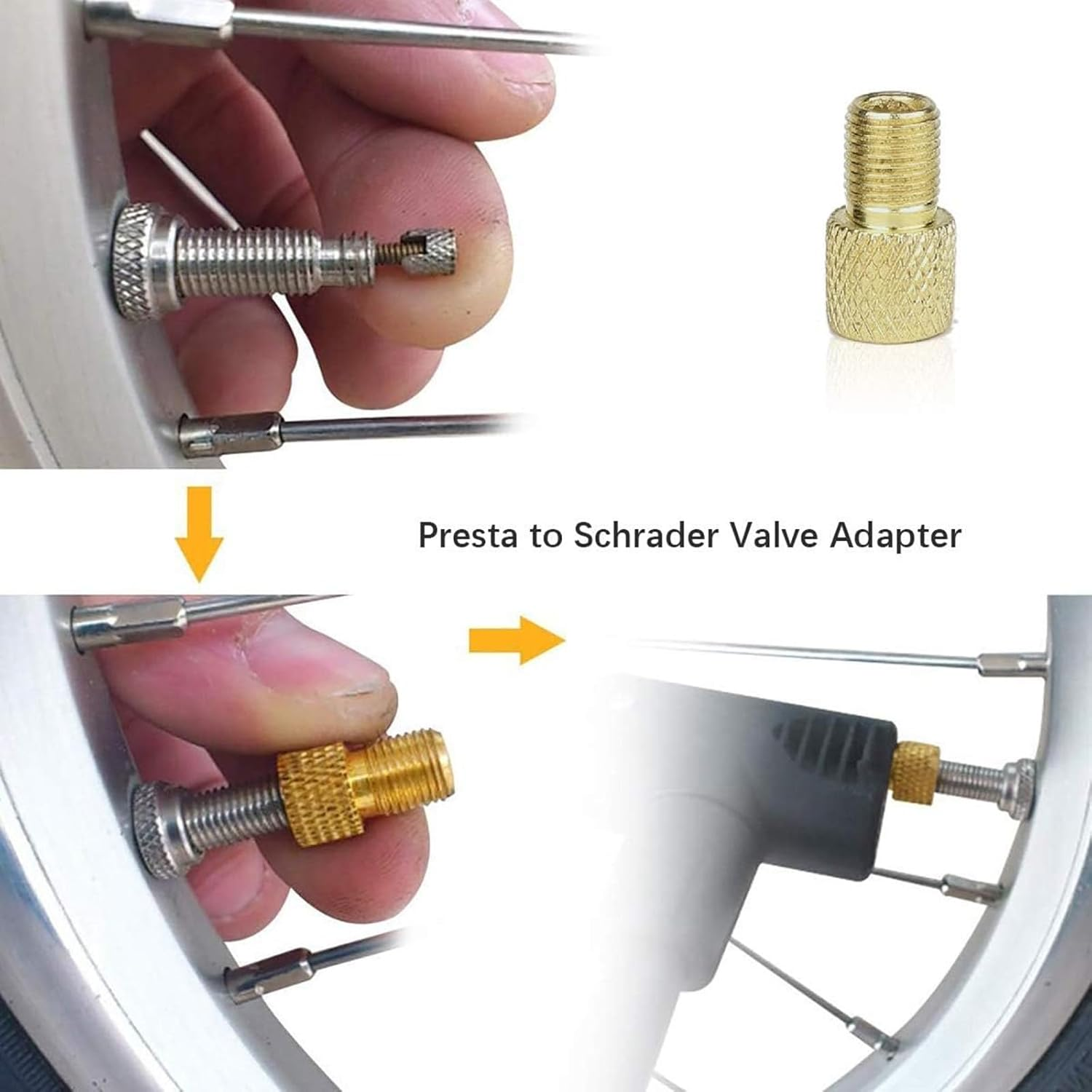 JZUNHN 4Pcs Ball Pump Needle Set Needle Inflator Kit Needle Nozzle Adapter Portable Tire Inflabtor Air Comressor Air Nozzle Pump Adapter Kit for Inflatables, Sports Balls and Bicycles