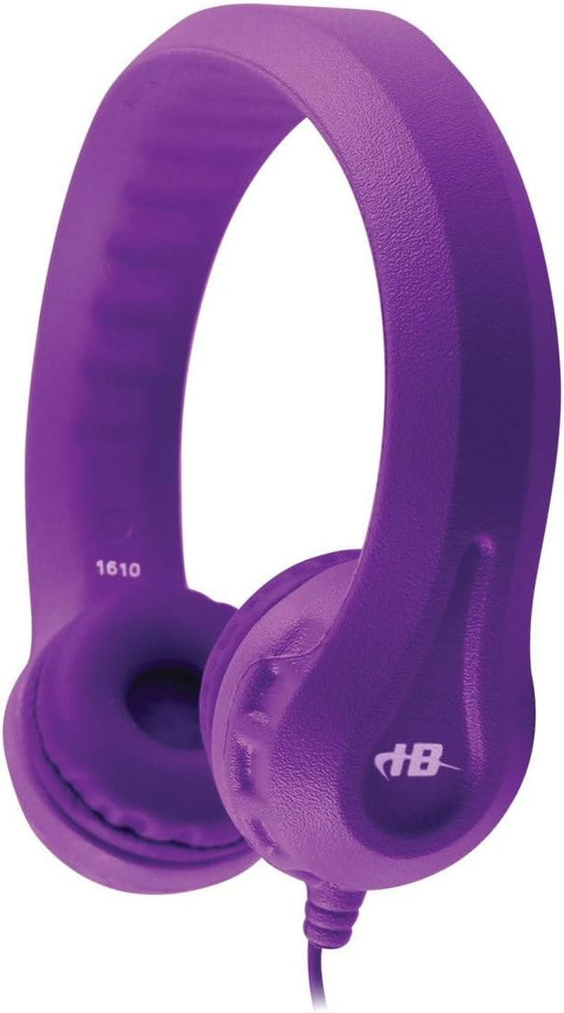 Hamilton Buhl Kids-Grn Flex-Phones Single Construction Foam Headphones - Green Kindergarten Grade to 3 Grade