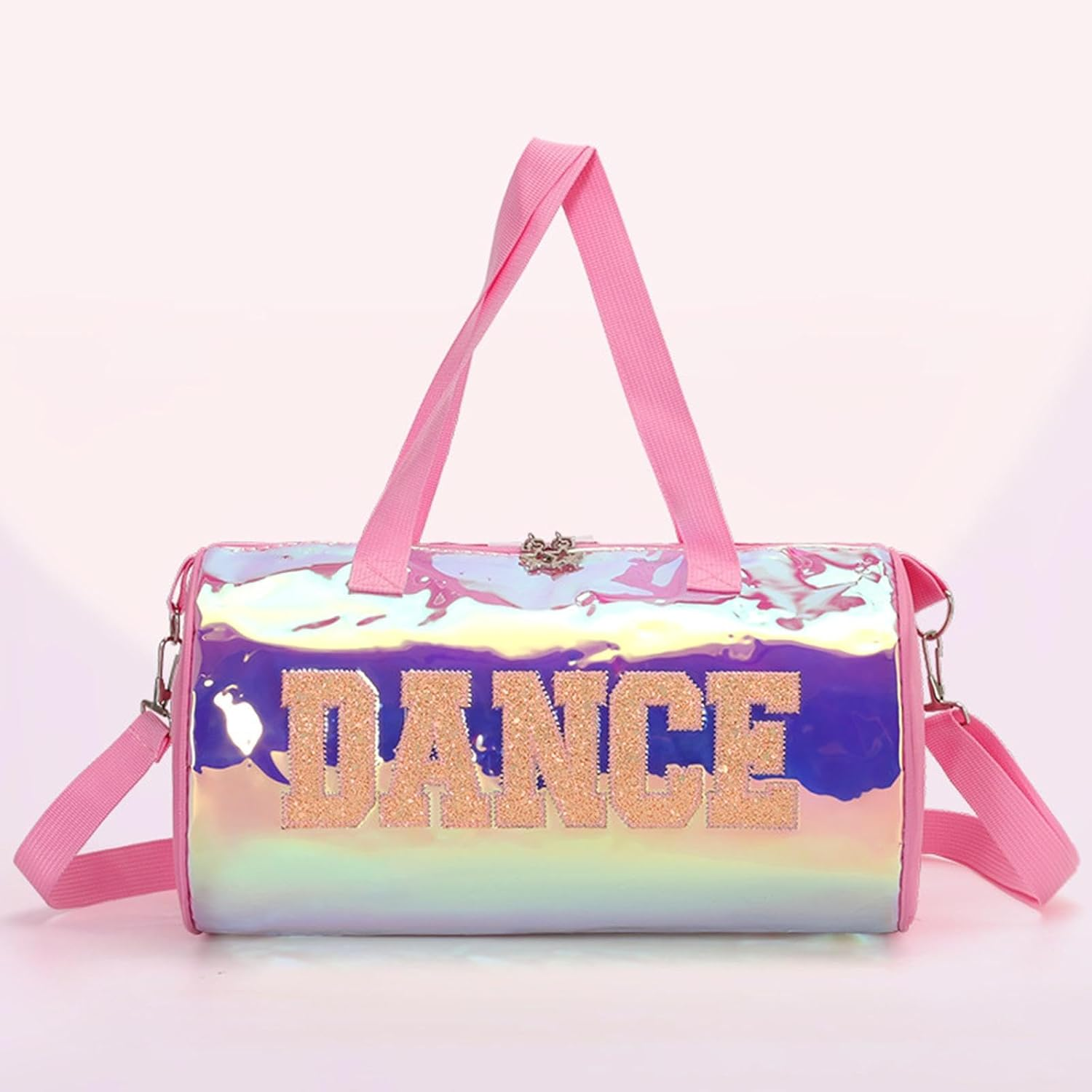 Fiocias Dance Bag, Travel Bag, Children'S Toy Storage Bag, Gymnastics Bag, Dance Clothes Shoulder Bag, Dance Bag - Argent image number 7