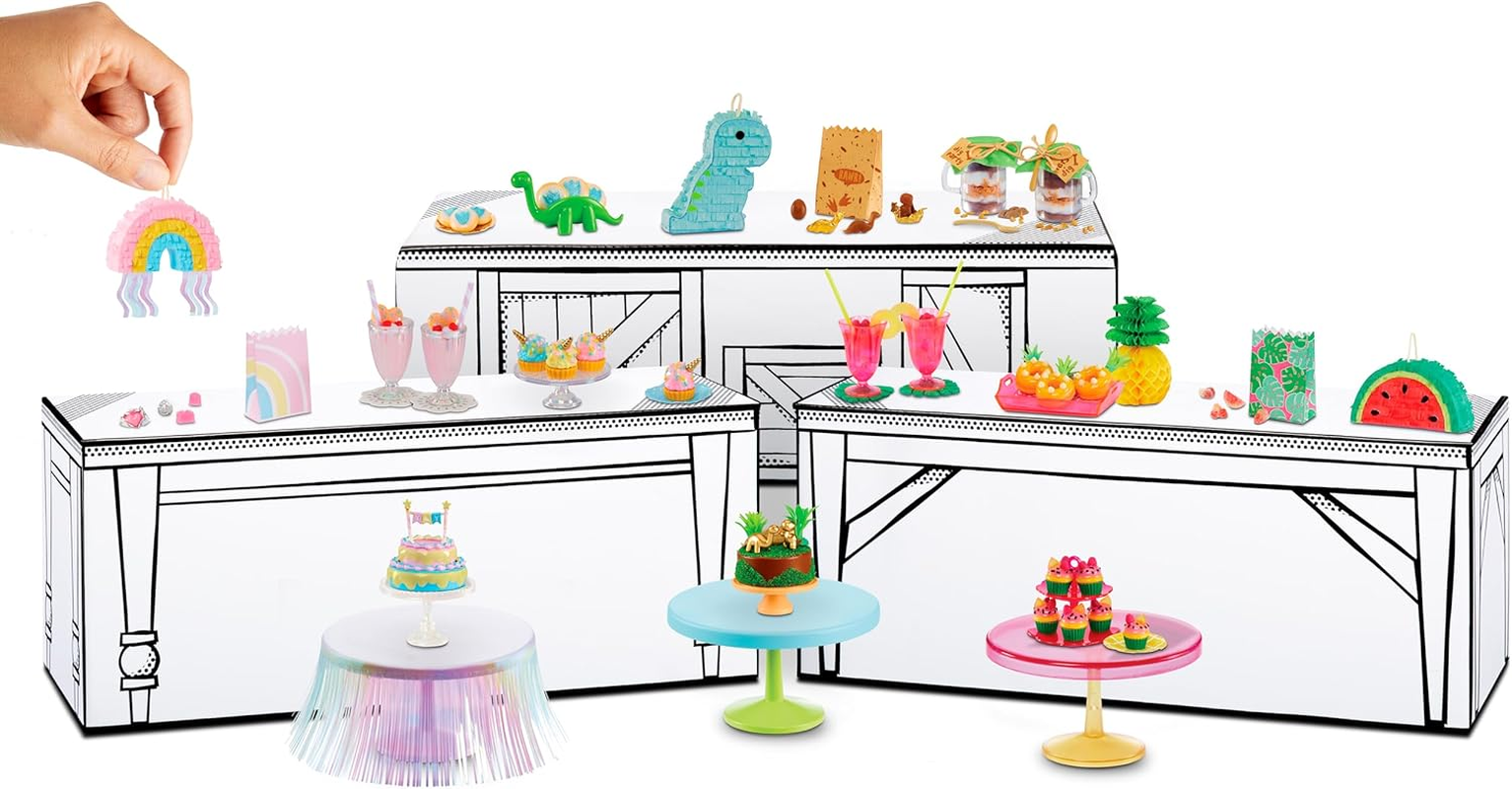 Mga'S Miniverse Make It Mini Birthday - Mini Collectibles, Mystery Blind Packaging, DIY, Crafts, Resin Play, Replica Items, Novelty, Party Favours, Pinata, for Collectors & Kids Ages 8+, NOT Edible image number 3