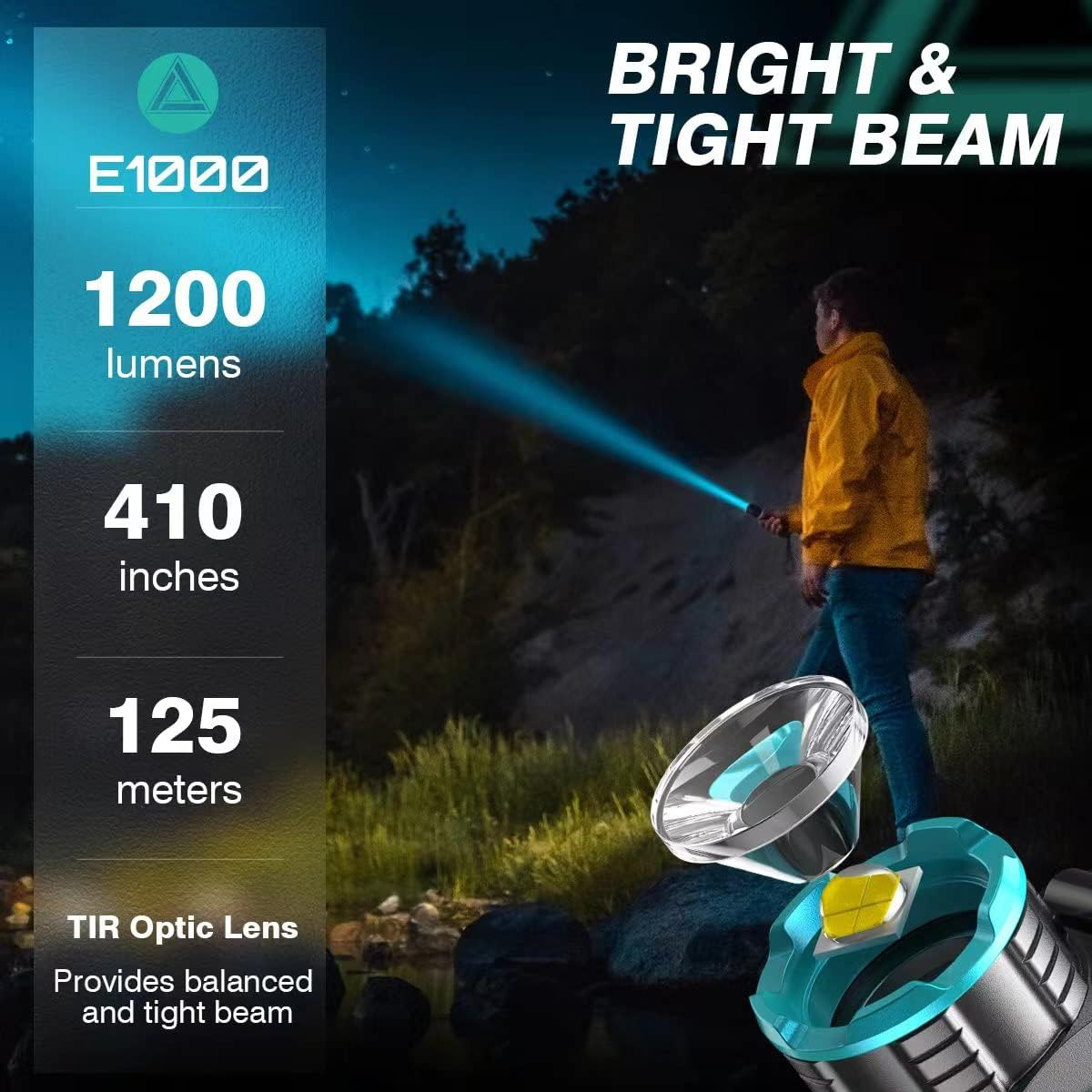 Small Torch Keyring Clip on Magnetic Memory Modes Lanyard USB-C Rechargeable Mini Torches, Pocket Torch Super Bright Led Hand Flash Light, Powerful EDC Flashlight High Lumens for Camp