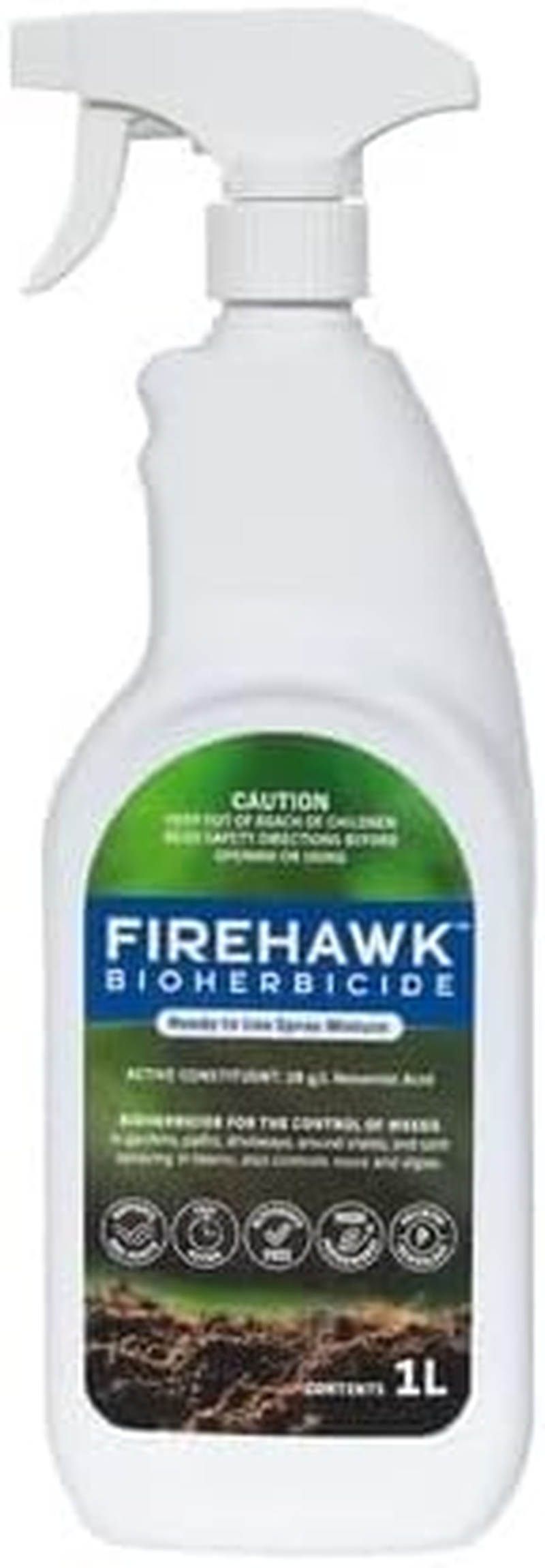 Firehawk Bioherbicide Weed Control Ready to Use Spray Mixture 1 Litre