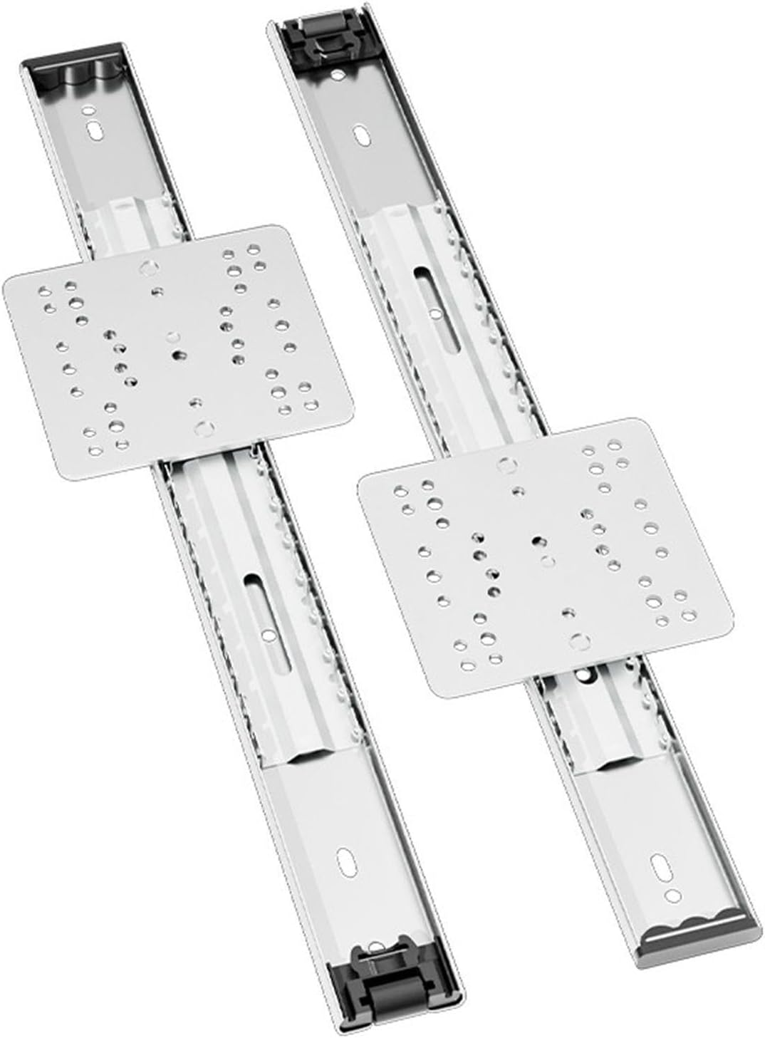 Leeqinersw Cabinet Door Slide Rails for Pocket Doors and Sliding Hardware Kit for Home Storage, 500Mm image number 6