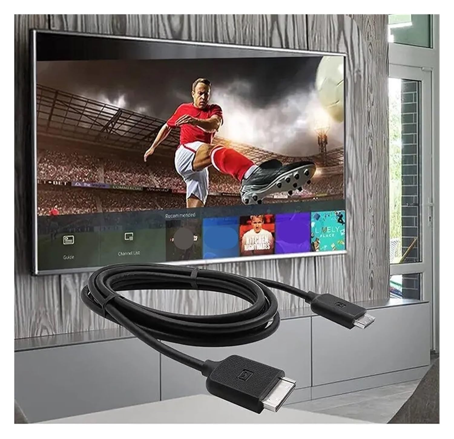 3M Spare One Connecting Cable Bn39-02210A，Compatible for UN49KS850DFXZA UN55KS850DFXZA UN60KS8000FXZC UN65KS850DFXZA UN75KS9000FXZA TV image number 1