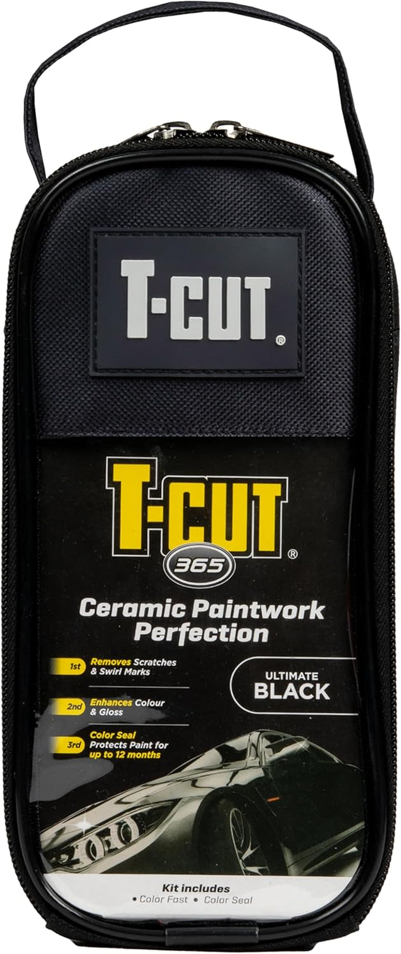 T-Cut 365 Paintwork Perfection, Car Polish and Restorer Kit, Ultimate Black - Paintwork Kit image number 2