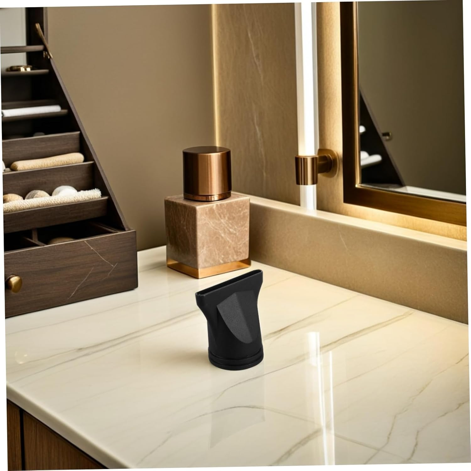 GAXIRE 6Pcs Hair Dryer Nozzle High Temperature Resistant Plastic Concentrator Attachments for Professional Salon Use Precision Airflow Control for Fast Drying and Enhanced Styling image number 6