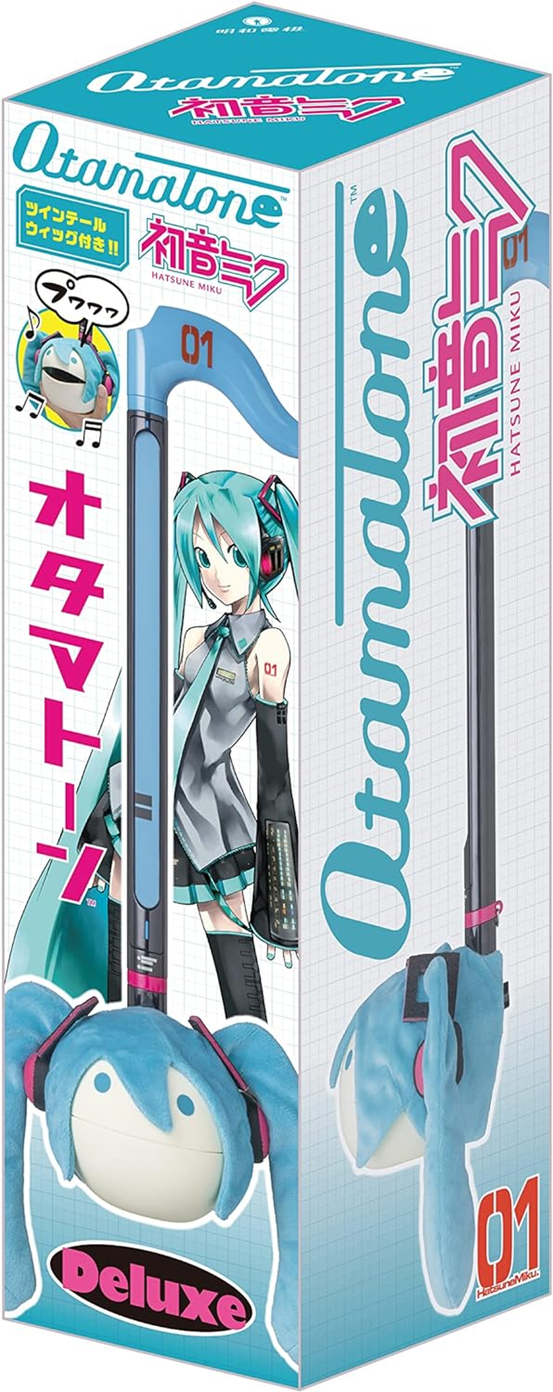 Otamatone Deluxe Hatsune Miku Ver. W 3.9 X H 17.3 X D 0.5 Inches (100 X 440 X 12 Mm) 1367