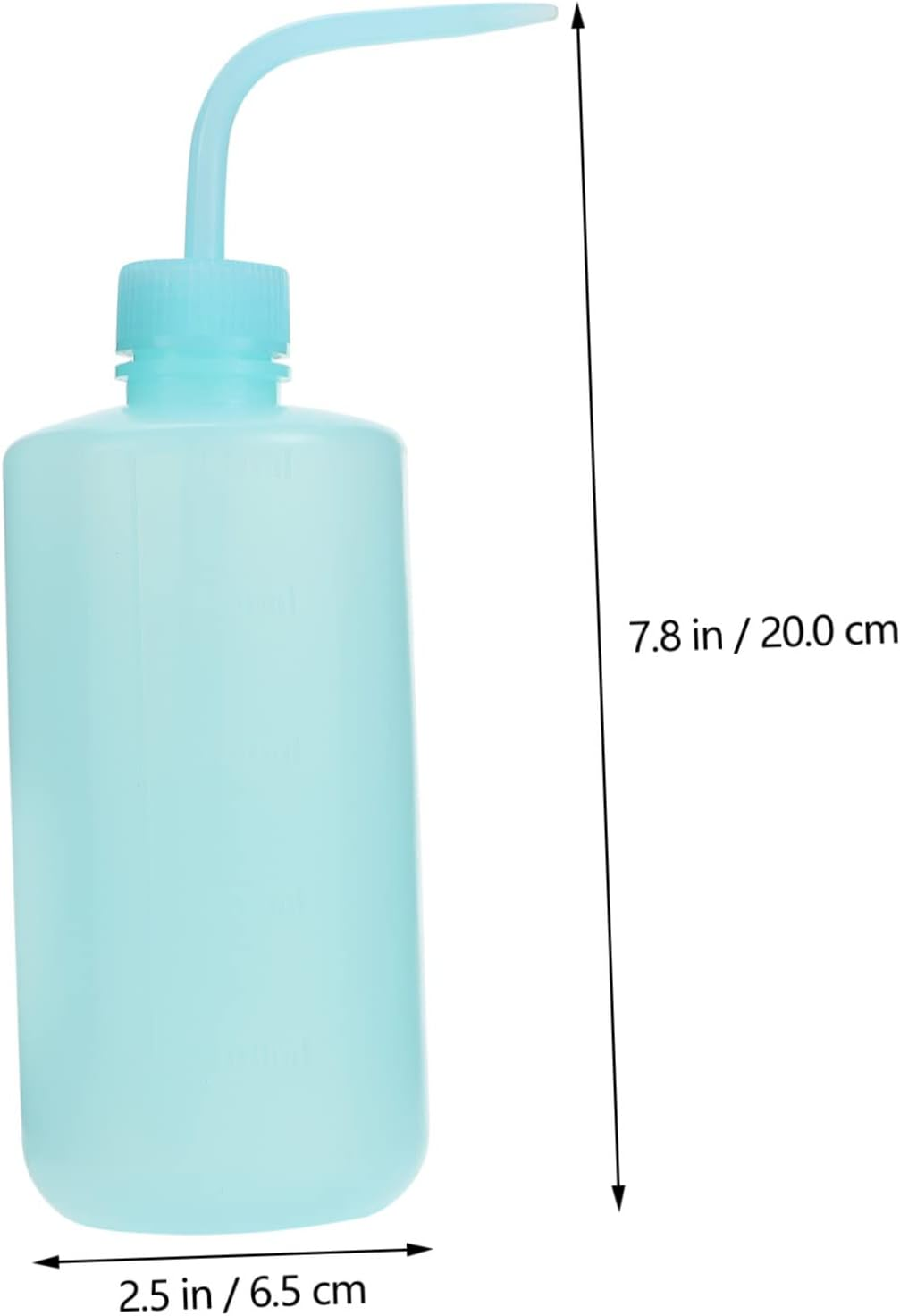 IWOWHERO 2Pcs Portable Squeeze Watering Bottles 500Ml Household Plant Water Supply Set Blue for Gardening and Indoor Potted Plants image number 1