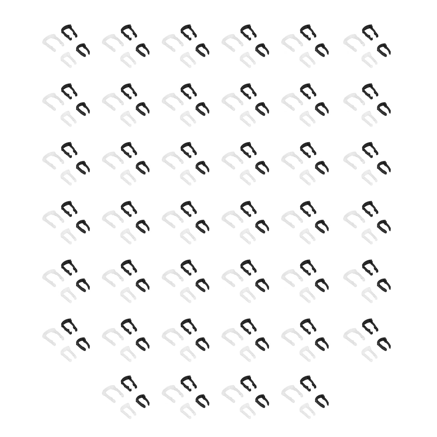 Ruimou 40Pcs Fuel Line Retainer Clip Compatible with 3/8 Inch 5/16 Inch Fuel Line for Ford image number 2