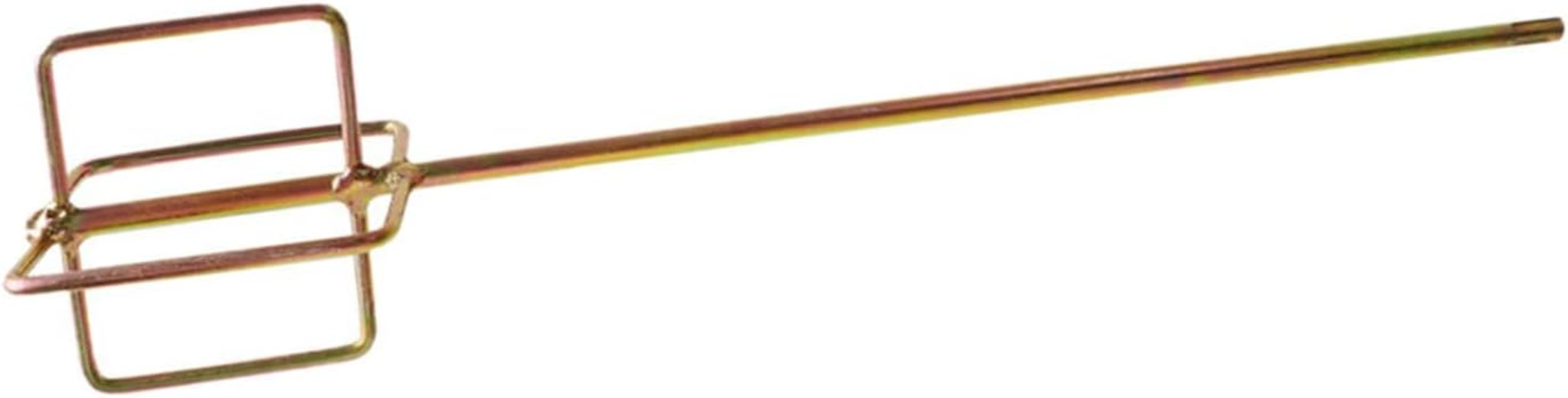 Eigell Paint Mixing Rod Small Electric Mixing Rod round Handle Heavy Duty Sturdy Hand Drill Paint Mud Mixer for Workplace Mortar, Type A