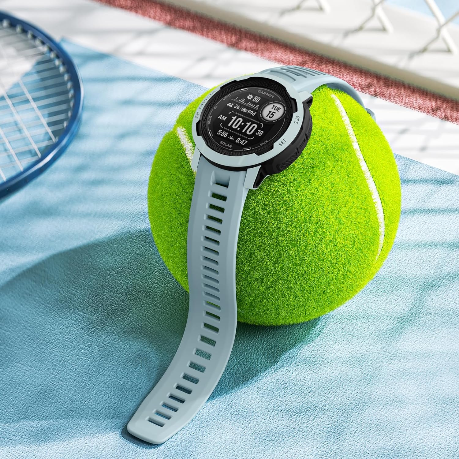 Ouwegaga Compatible with Garmin Instinct Watch Bands, 22Mm Soft Silicone Sport Wristband Replacement for Garmin Instinct/Instinct 2/Instinct Esports/Solar/Tide/Tactical Smartwatch, Multi Colors