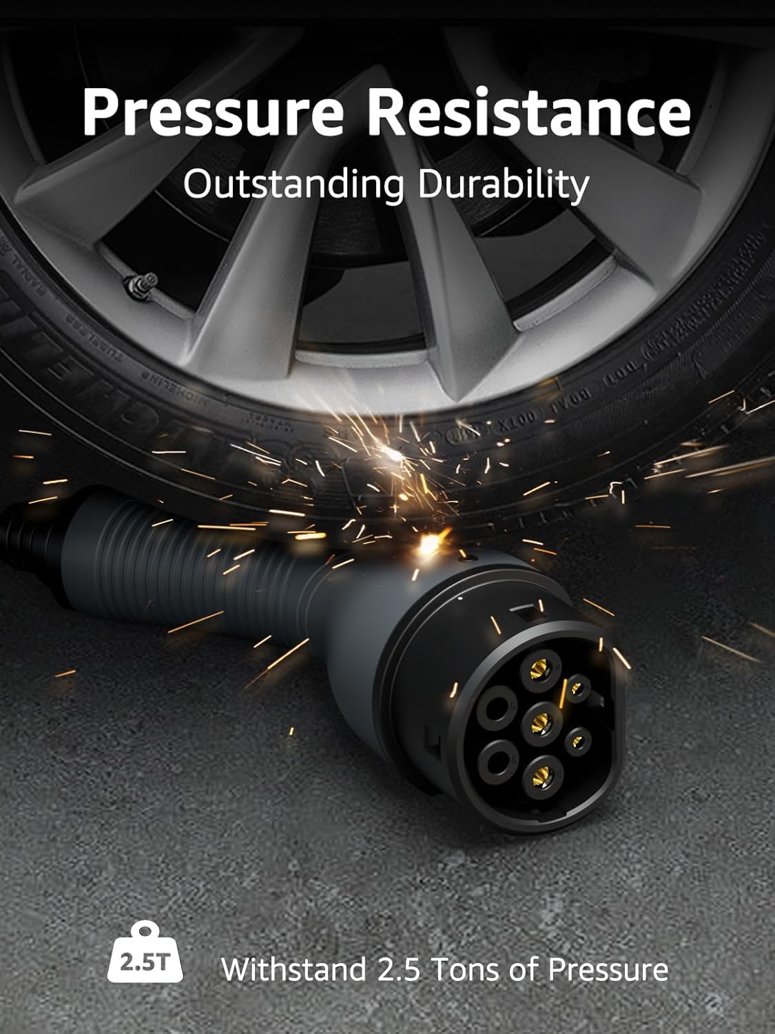 Bokman Type 2 Charging Cable, Mode 3 | 32A | 22KW | 3 Phase | 5 Meter, Electric Vehicle Car Type 2 to Type 2 Fast Charging Cable image number 2