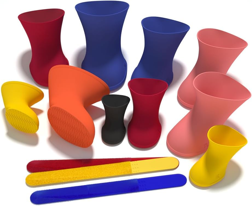 Silicone Pet Rain Boots, Cat and Dog Walking Shoe Covers, Foot Covers, Pet Outdoor Silicone Soft Soled Rain Boots, Foot Covers (Yellow, L) image number 1